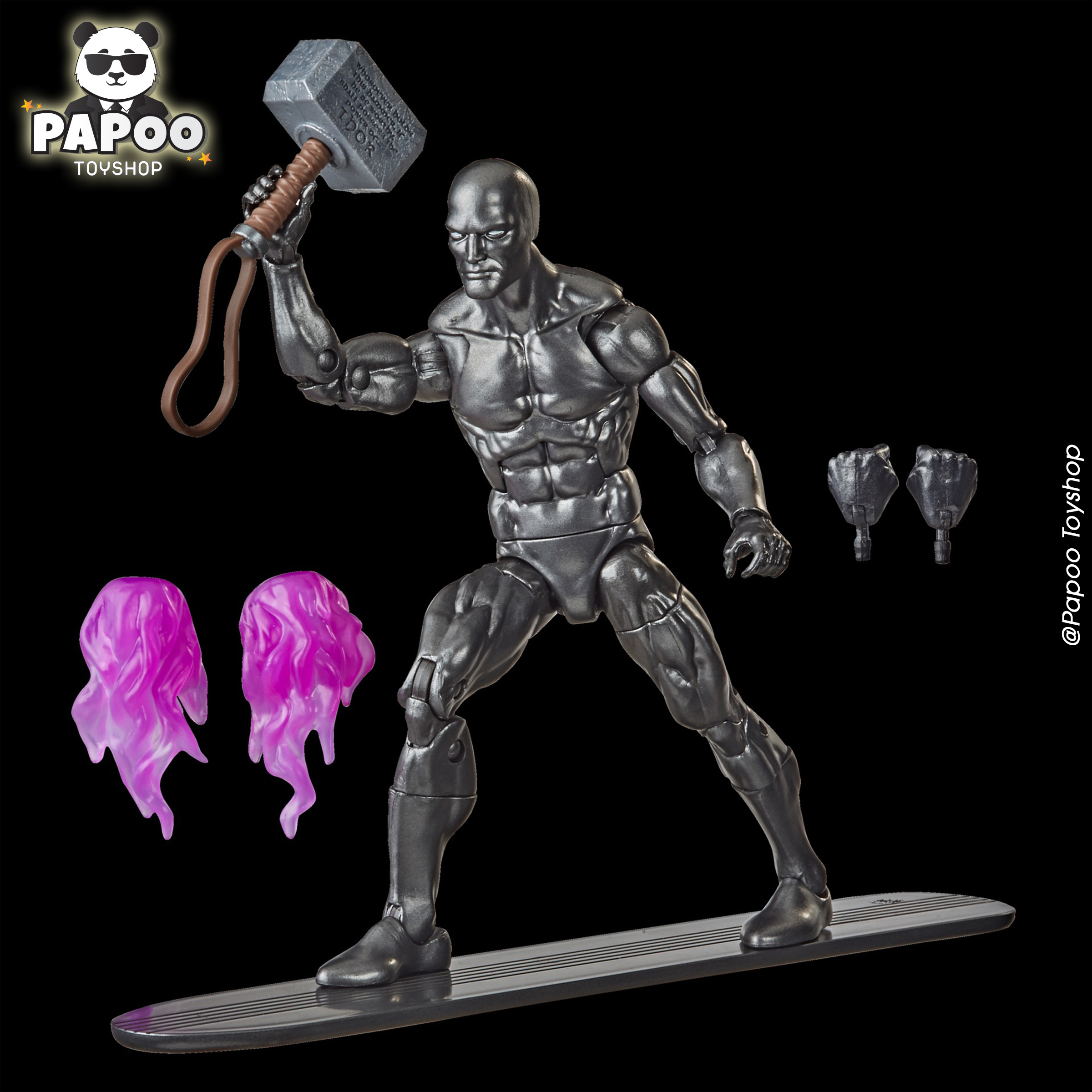 Marvel Legends Series Silver Surfer With Mjolnir (Reissues)