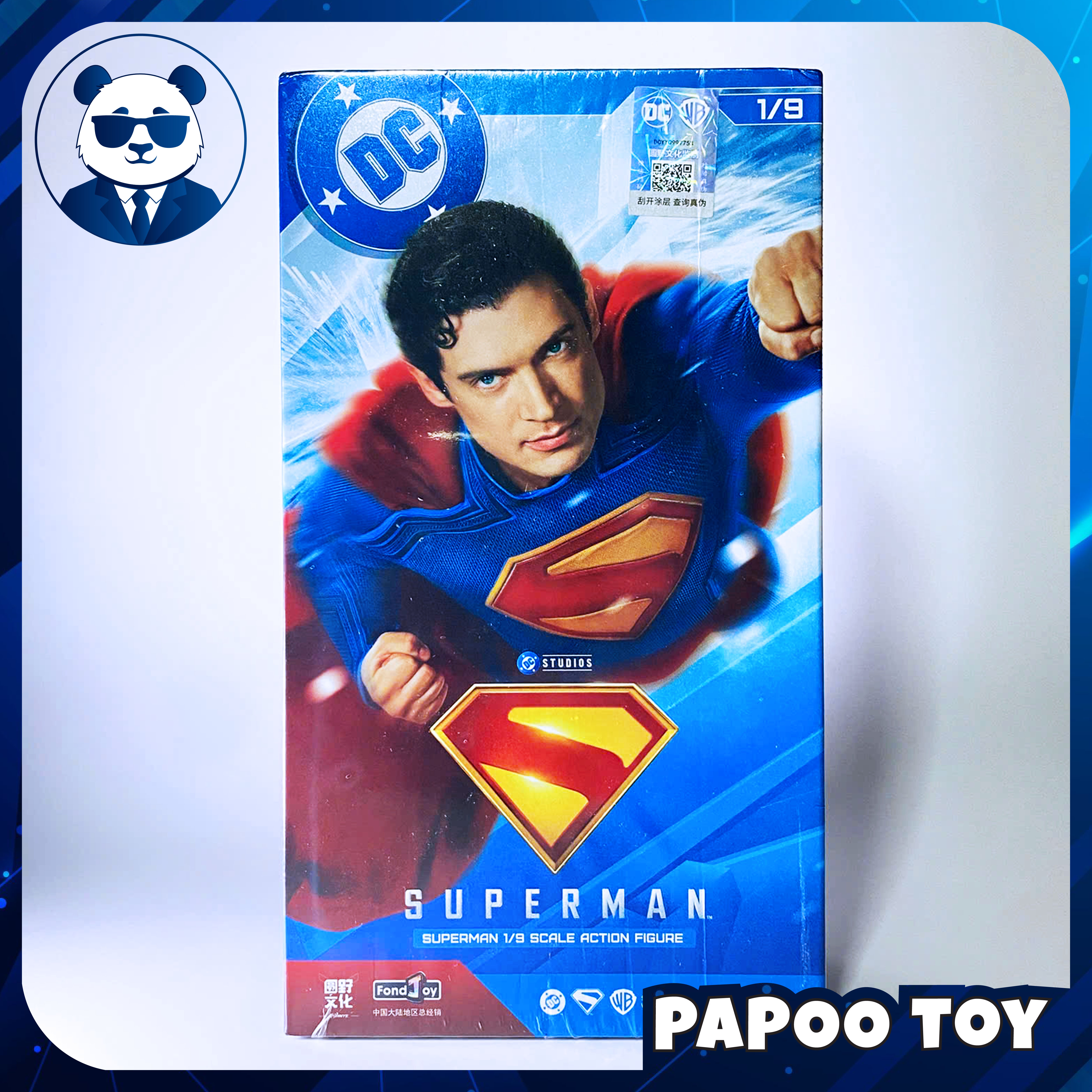 Fondjoy DC 1/9 New Superman 2025 (Gunn movie version) 19.5cm