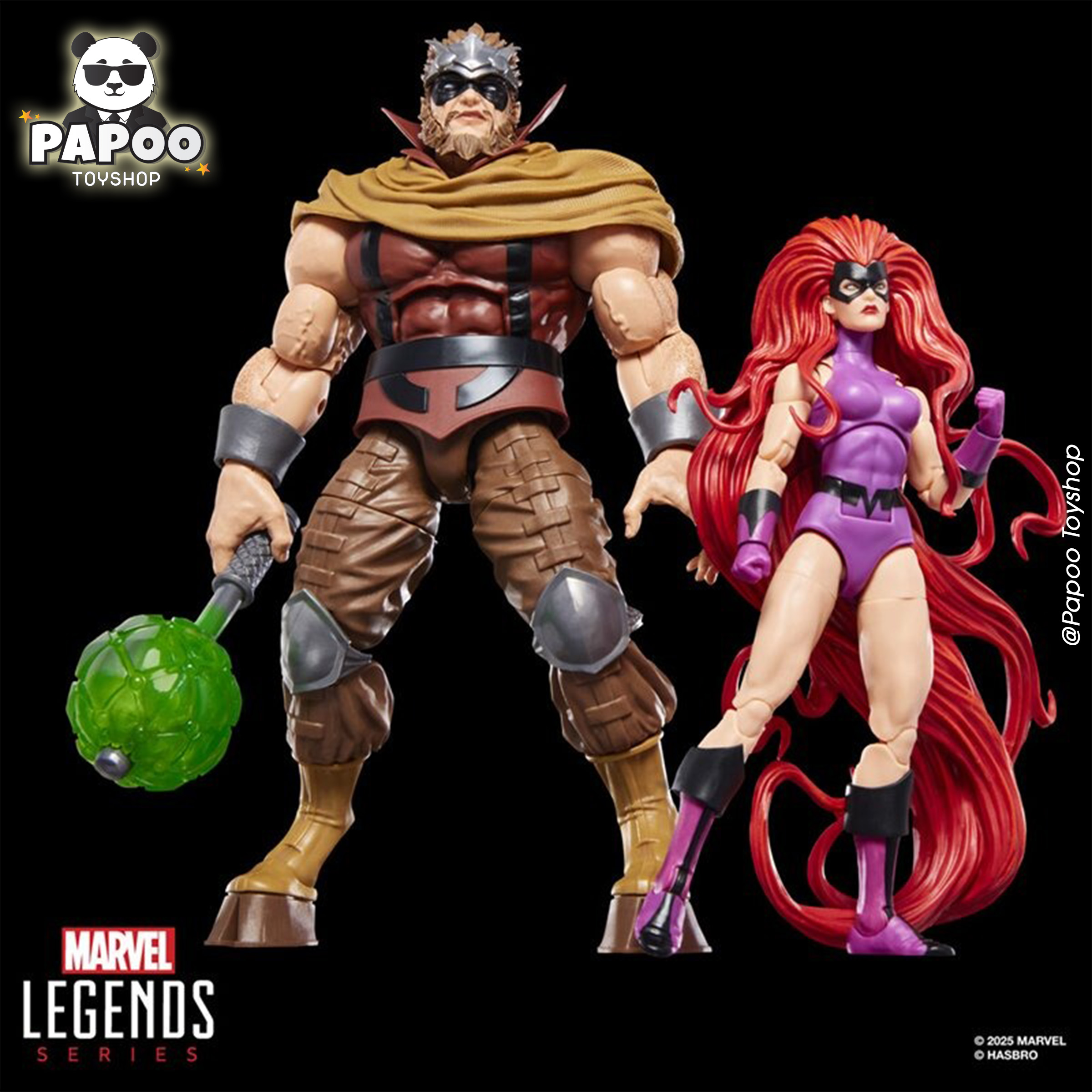 Marvel Legends Inhumans Marvel's Medusa & Marvel's Gorgon 2-Pack 6-inch 15 cm