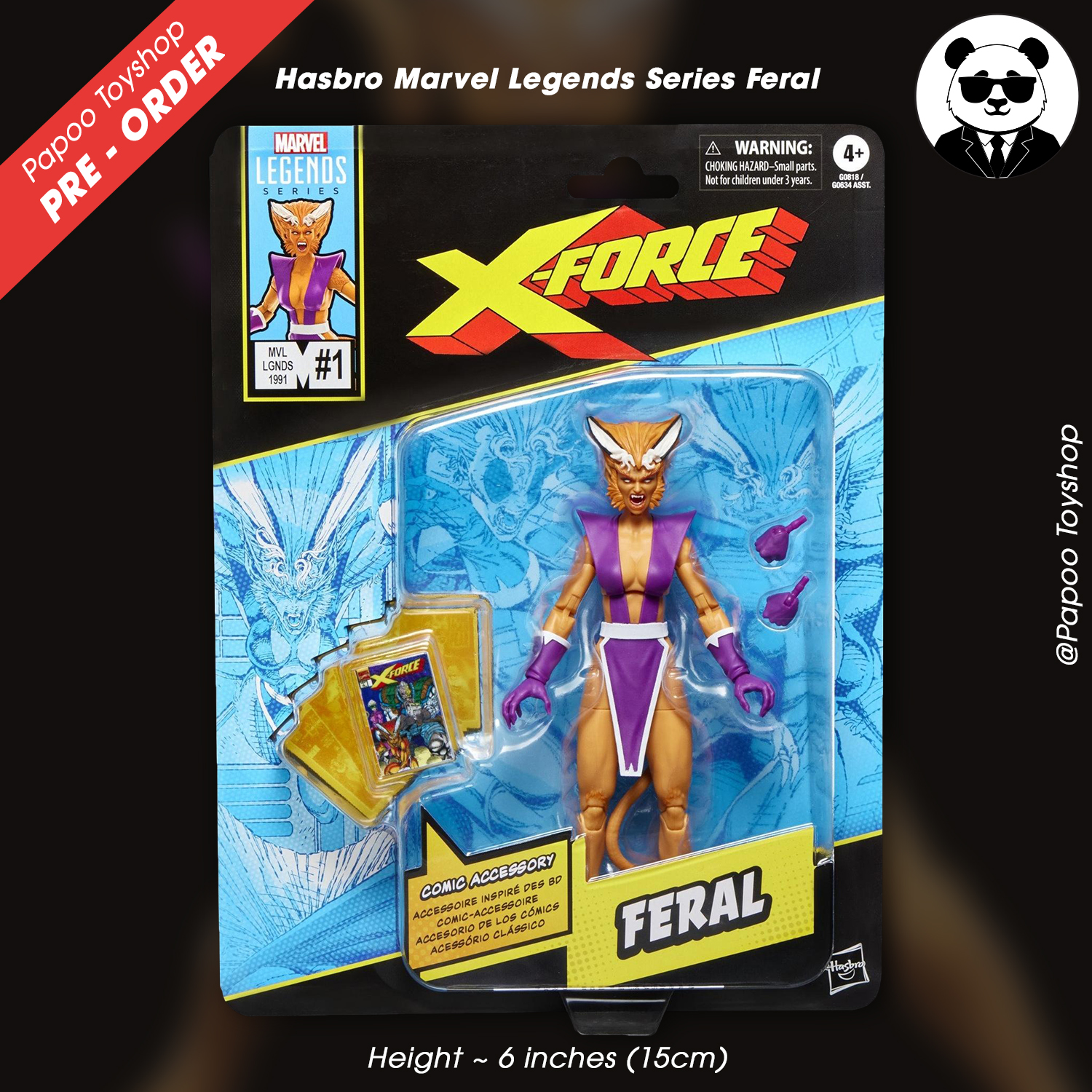 Hasbro Marvel Legends Series Feral