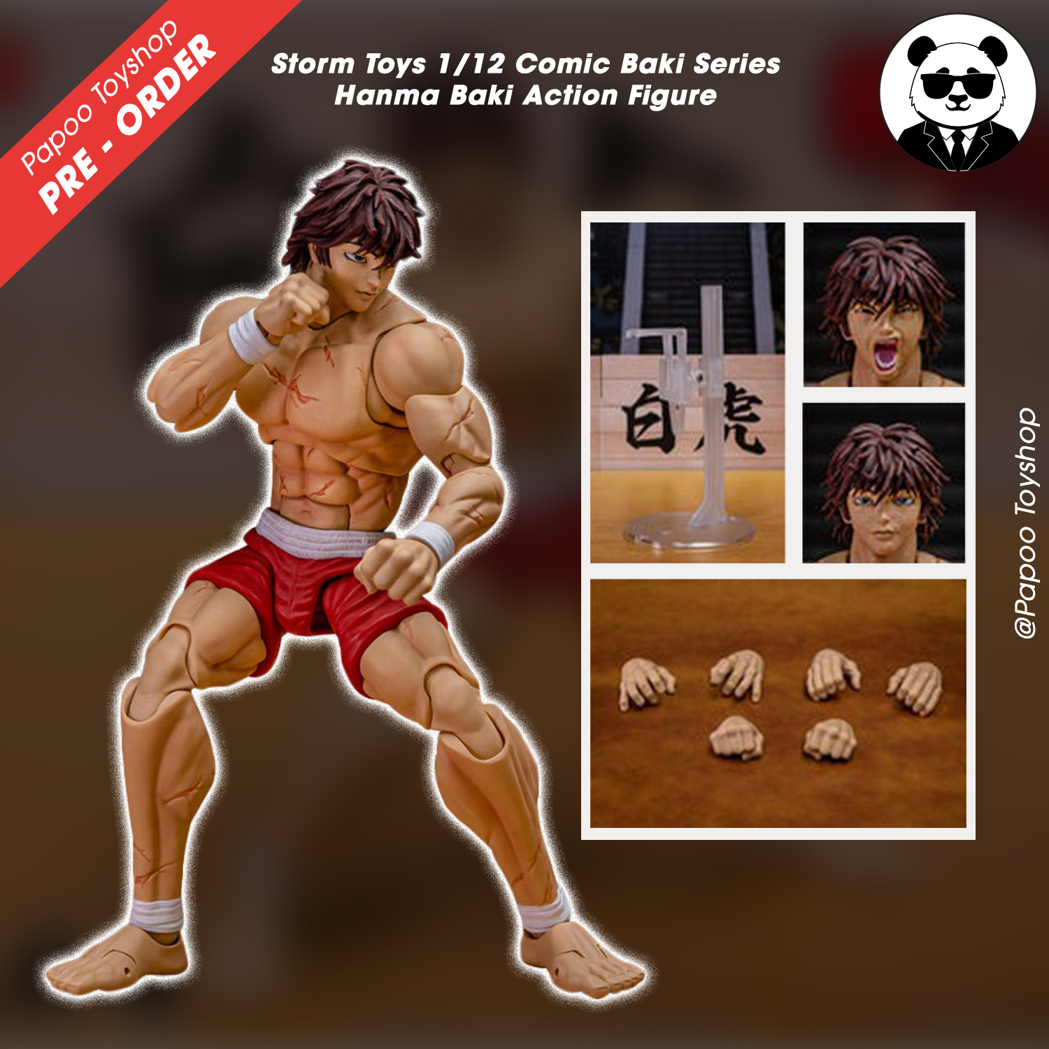 Storm Collectibles Baki Hanma: Son of Ogre Storm Arena Baki Hanma 1/12