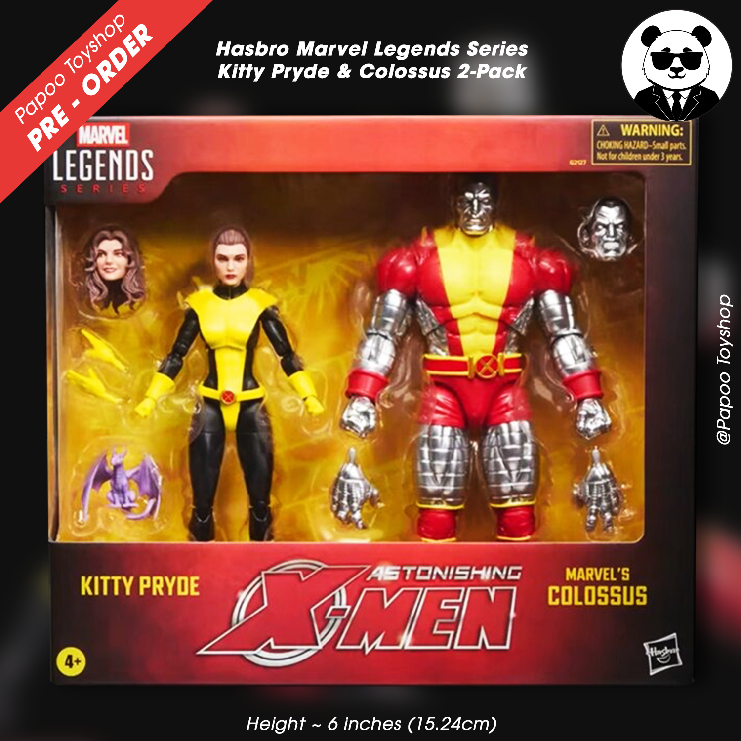 Marvel Legends Series Kitty Pryde & Colossus 2-Pack