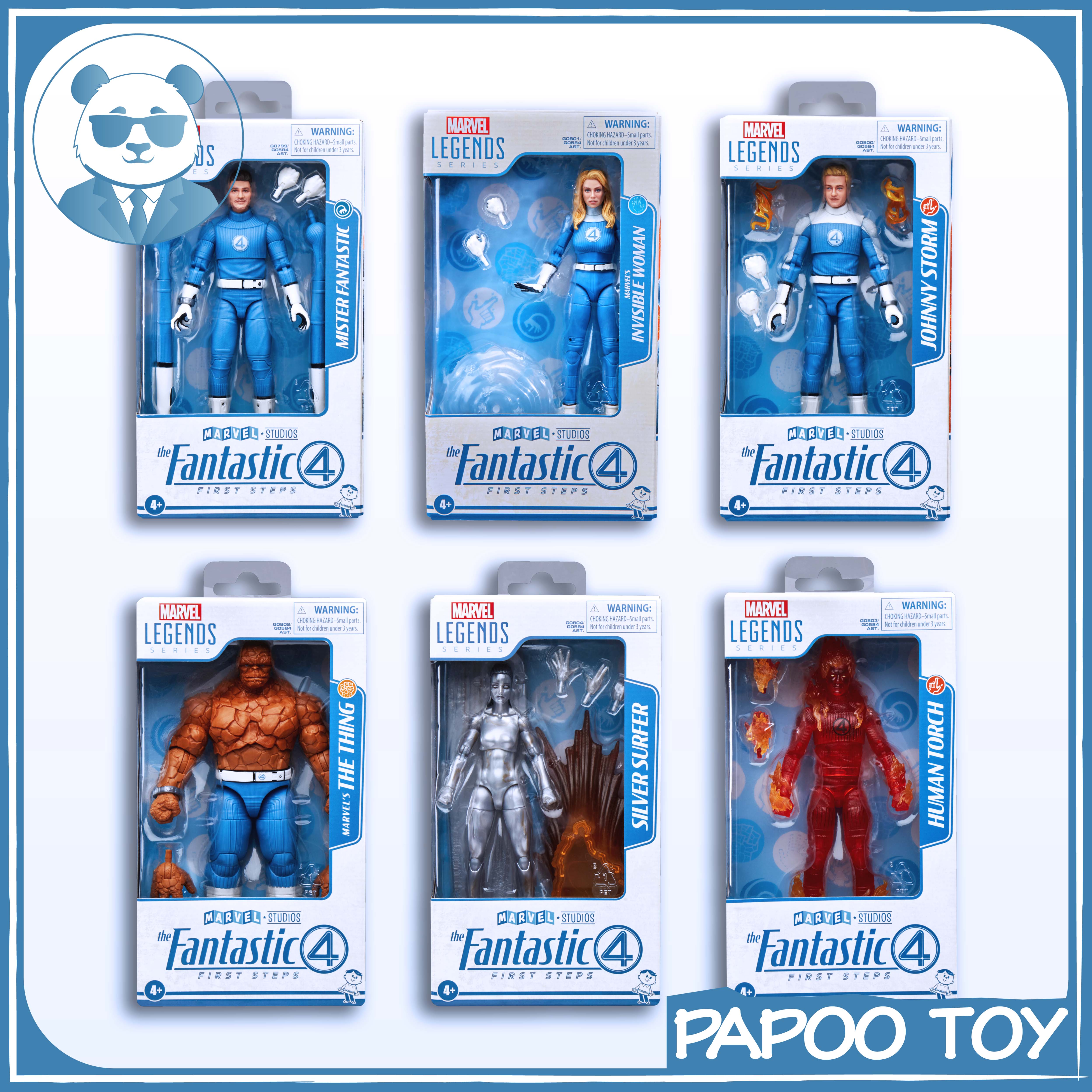 Marvel Legends Series The Fantastic Four - First Steps full wave