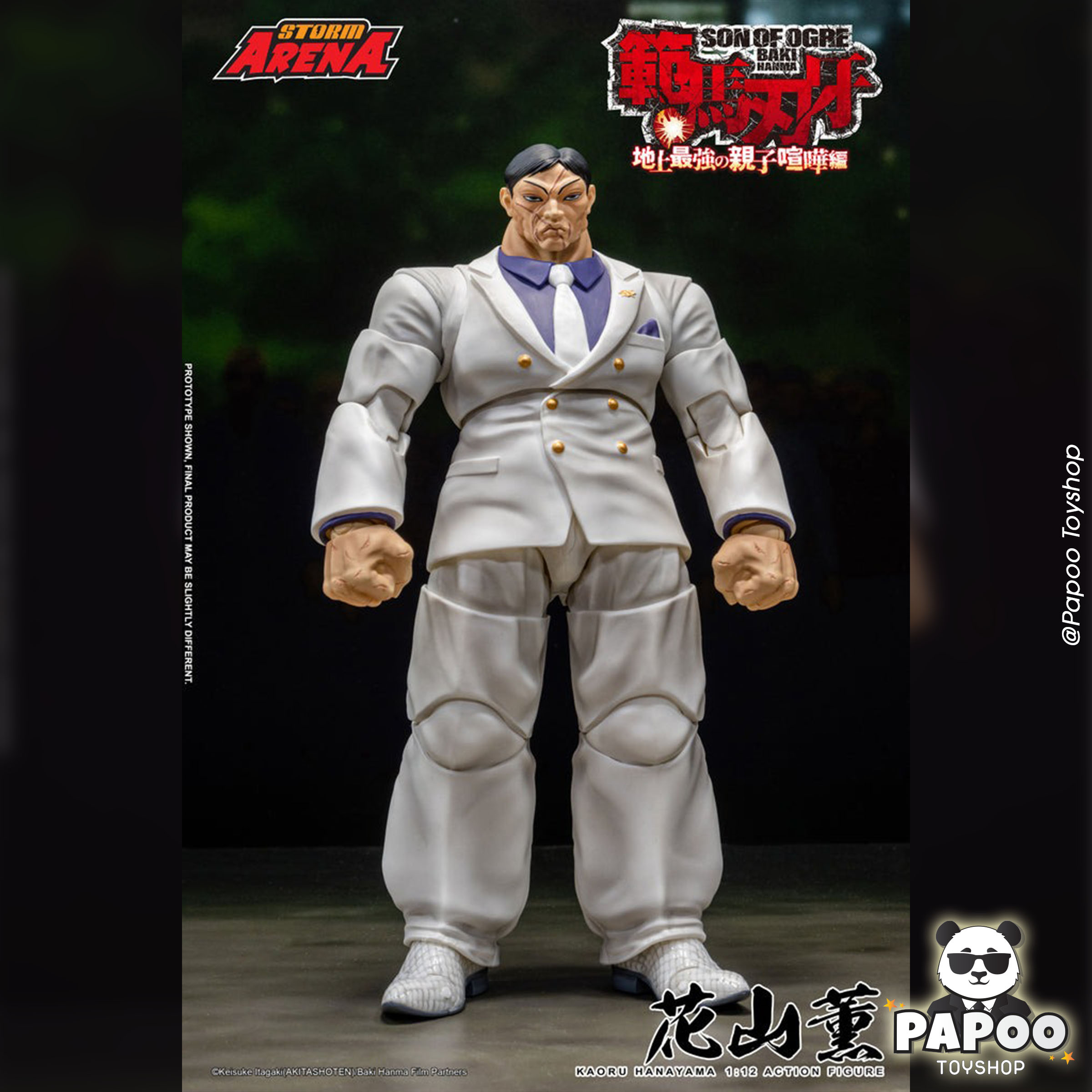 Storm Collectibles Baki Hanma: Son of Ogre Storm Arena Kaoru Hanayama 1/12
