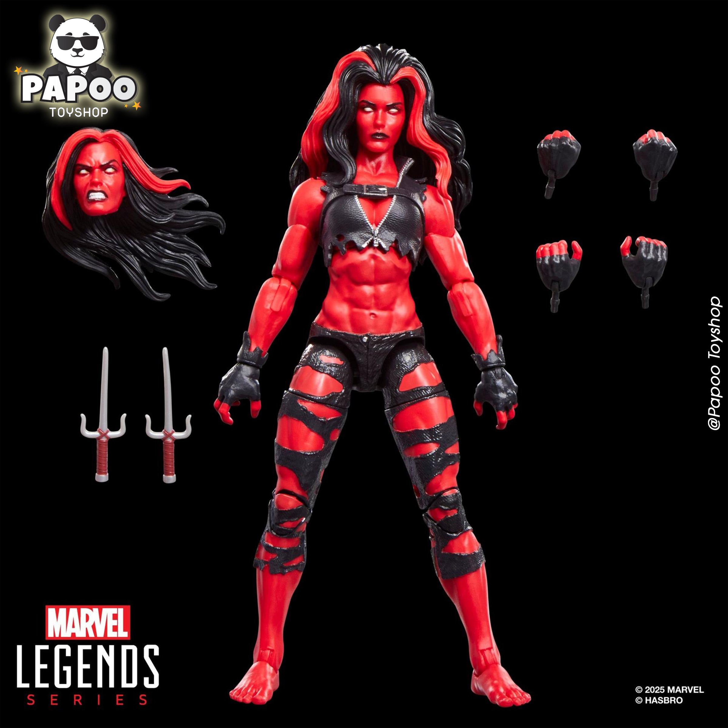 Marvel Legends Series Red She-Hulk