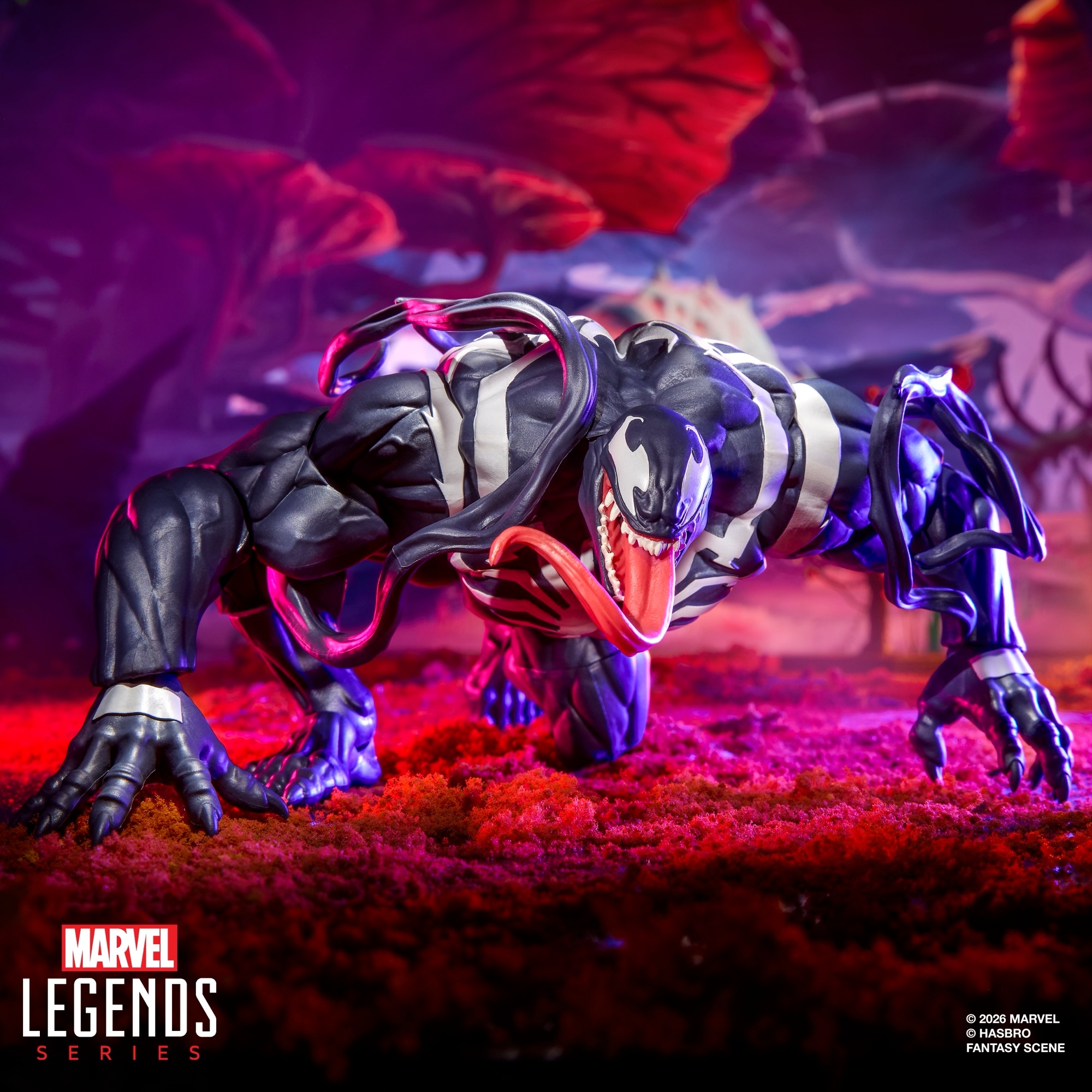 Marvel Legends Series Marvel Rivals Venom & Jeff the Shark