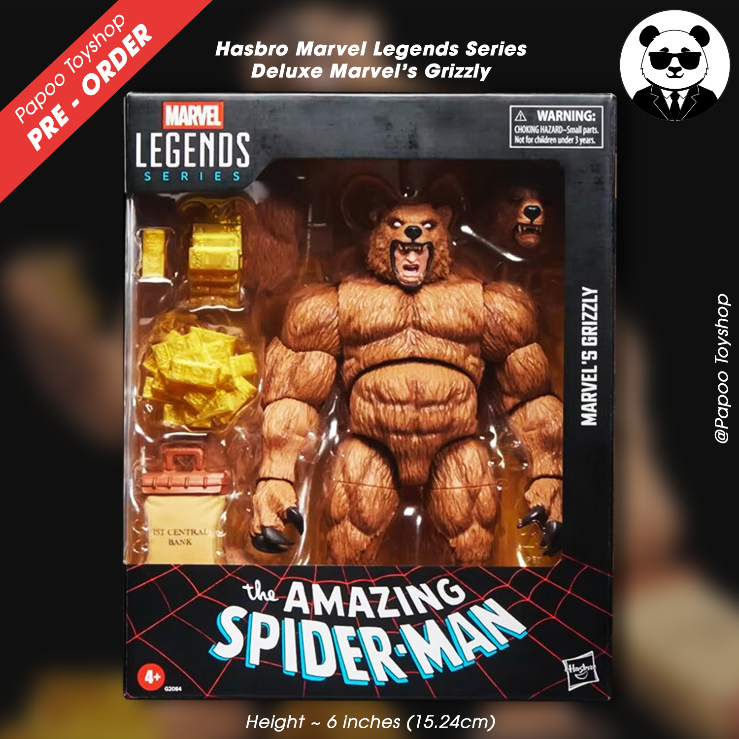 Marvel Legends Series Deluxe Marvel's Grizzly