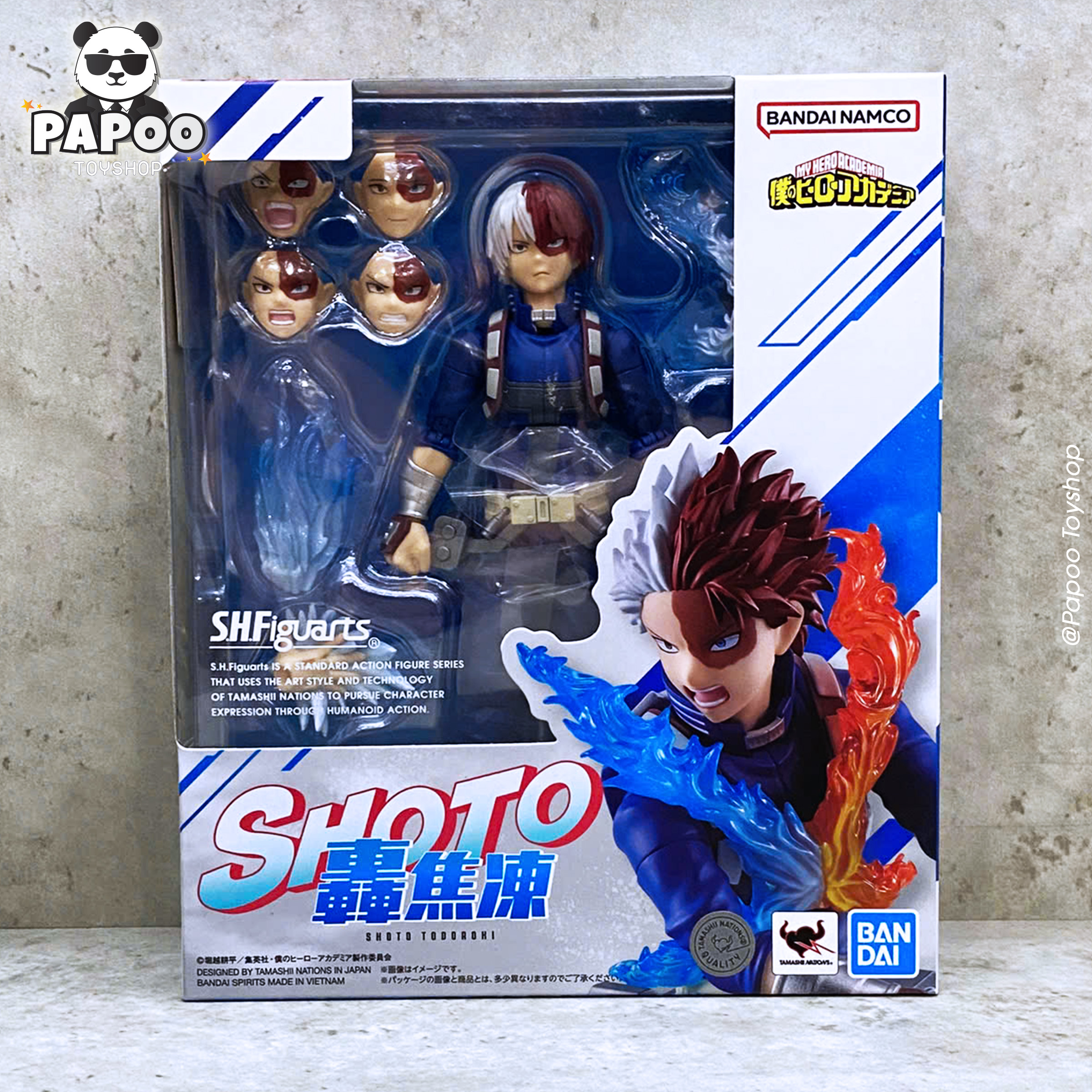 S.H.Figuarts SHOTO TODOROKI - MY HERO ACADEMIA