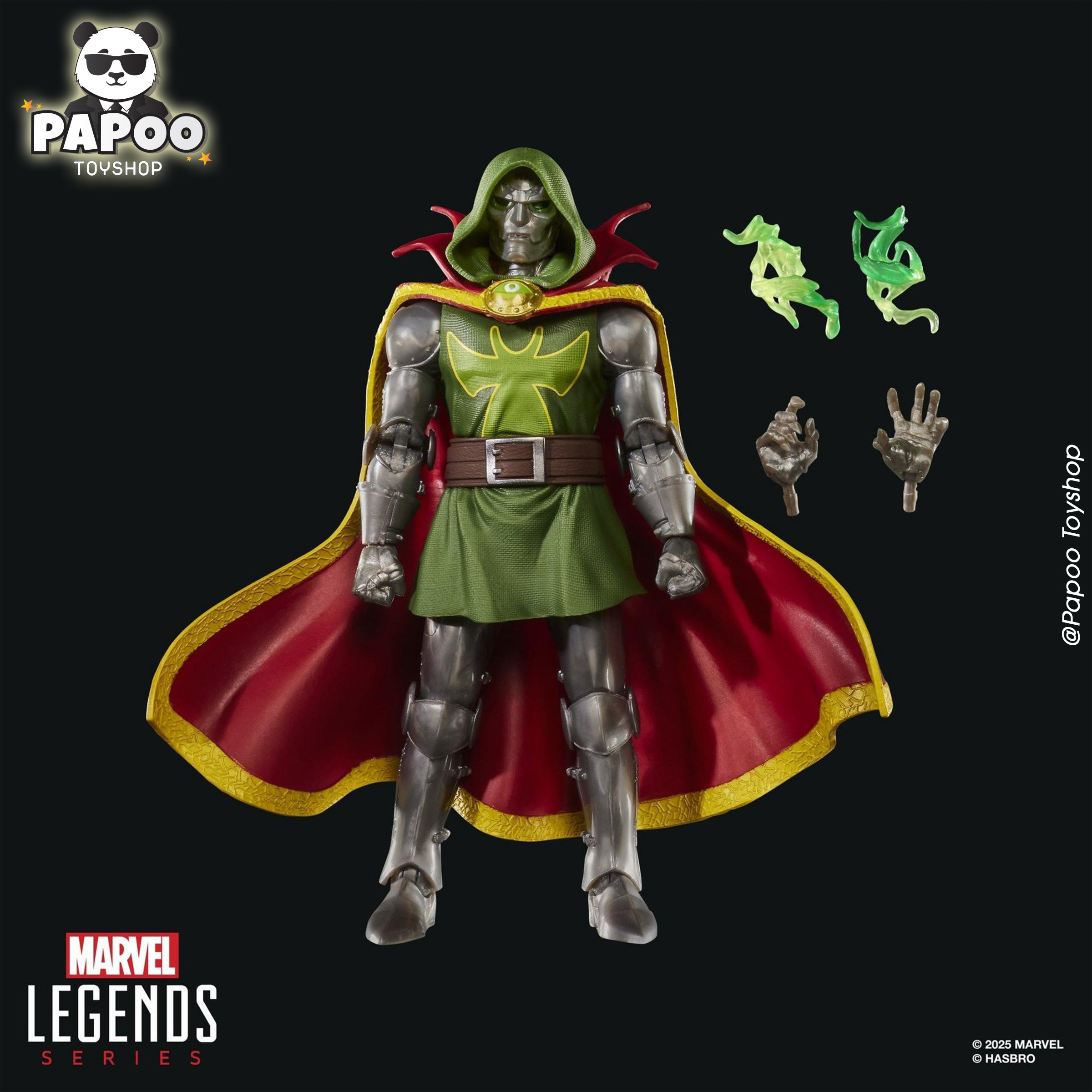 Hasbro Marvel Legends Series Fantastic Four Emperor Doom