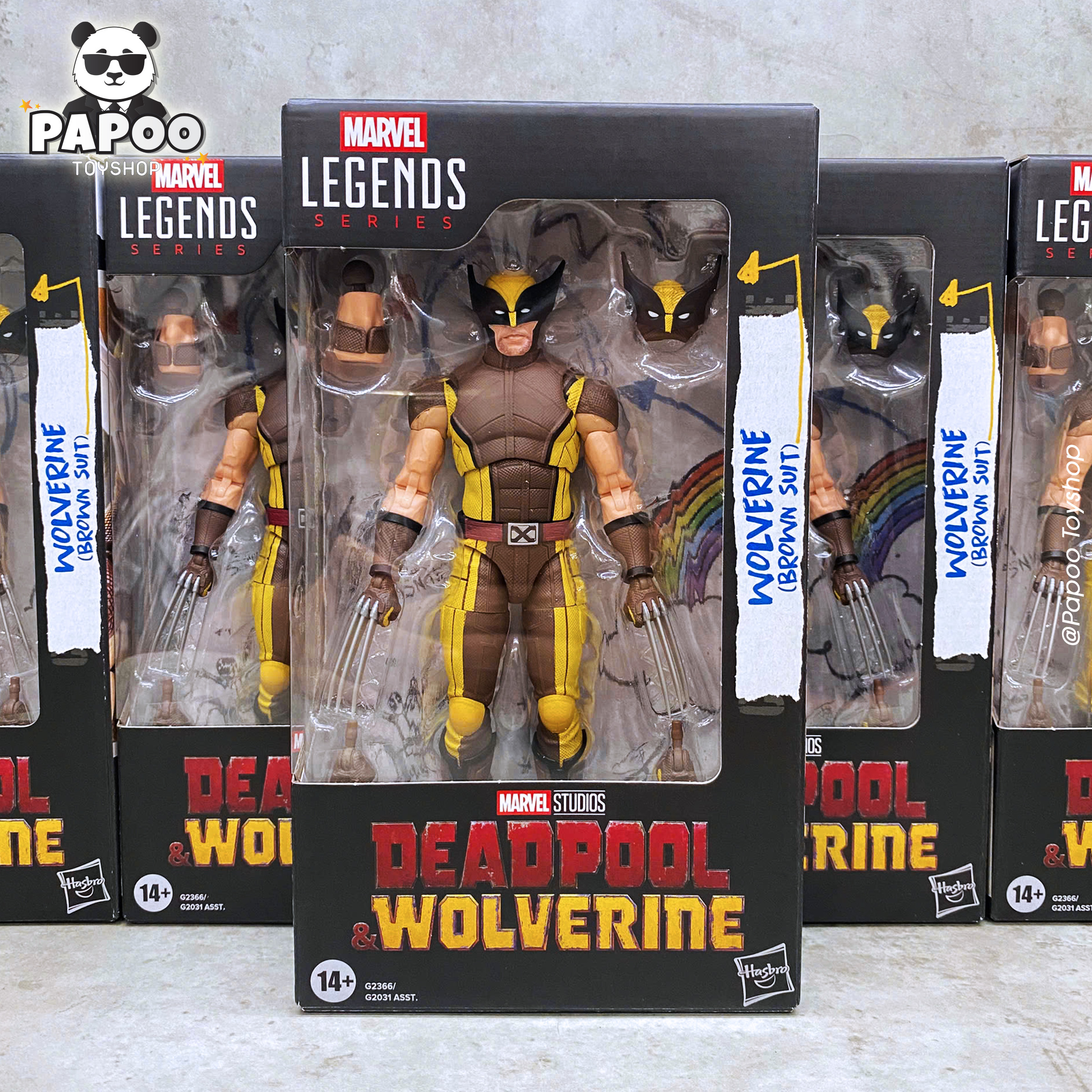 Marvel Legends Series Wolverine (Brown Suit)