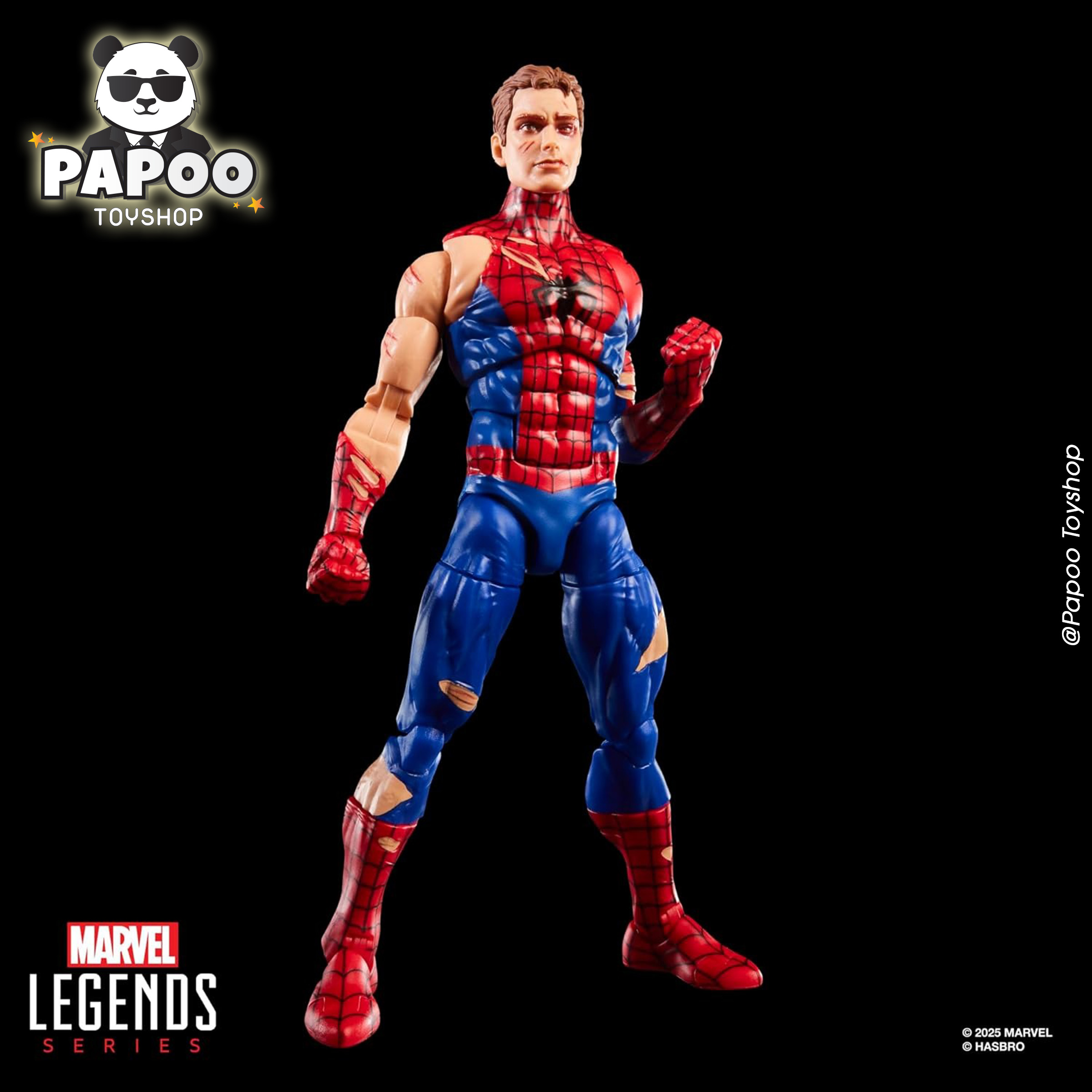 Marvel Legends Series Magic - The Gathering Battle-Damaged Spider-Man