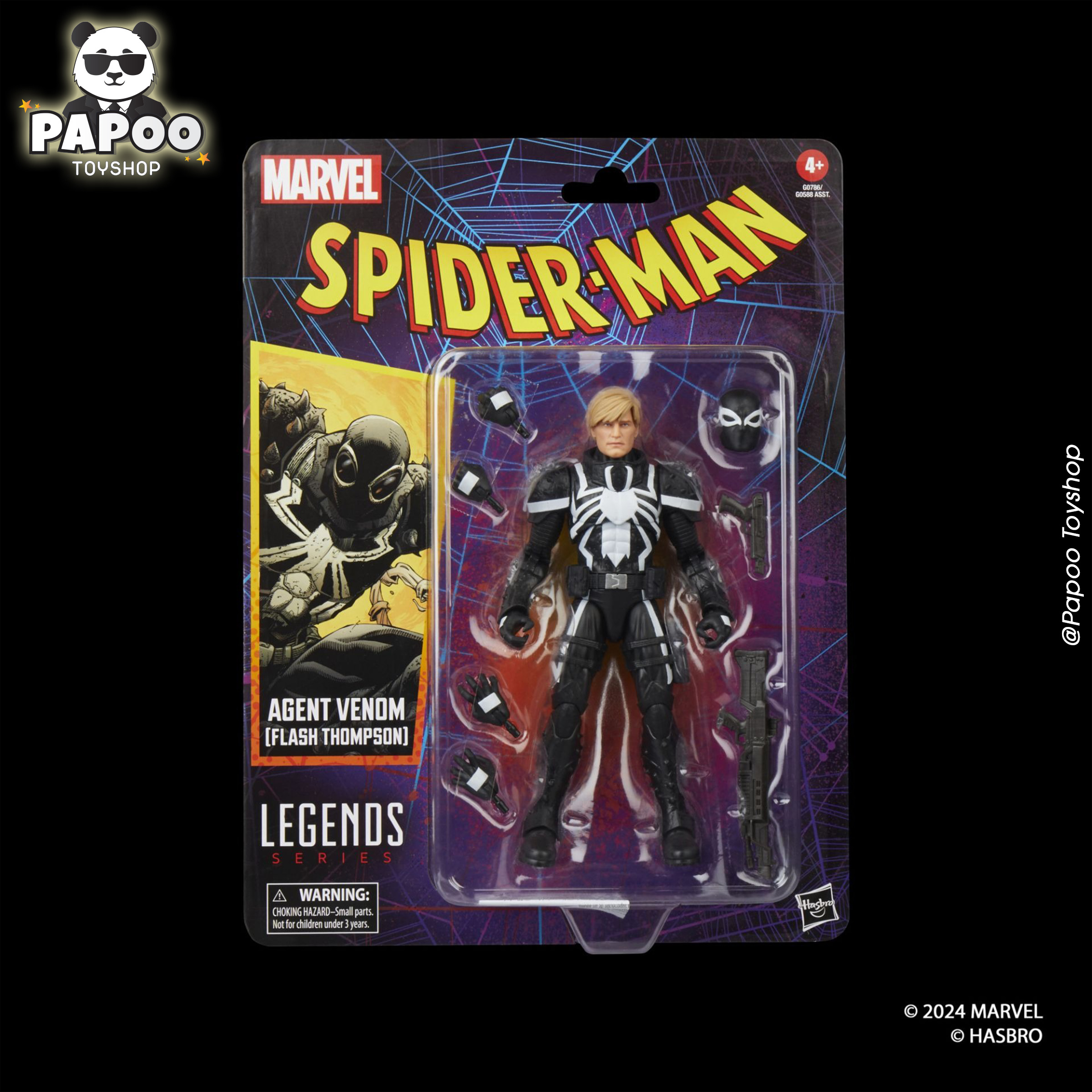 Marvel Legends Series Agent Venom (Flash Thompson)