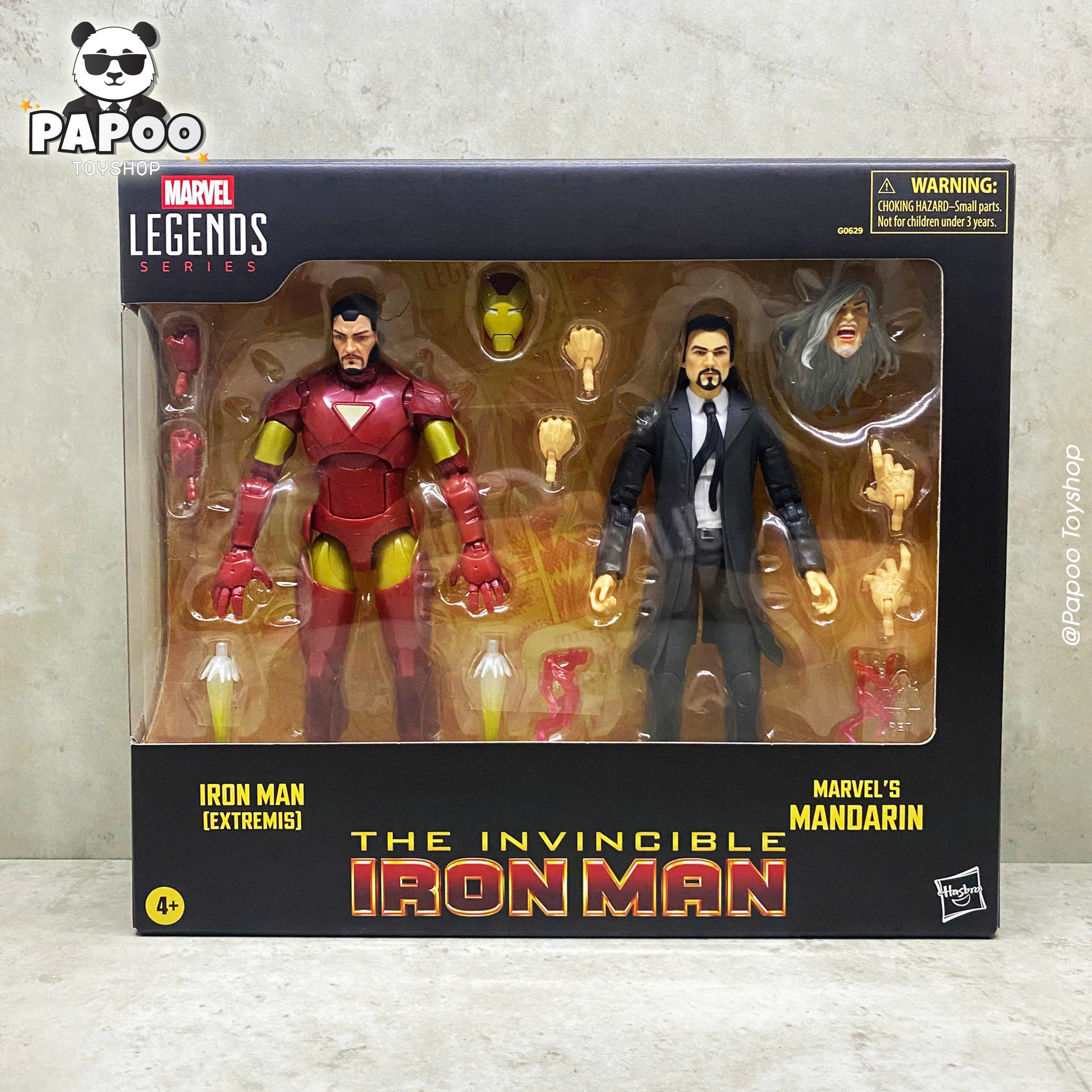 Marvel Legends Series Iron Man (Extremis) & Marvel’s Mandarin