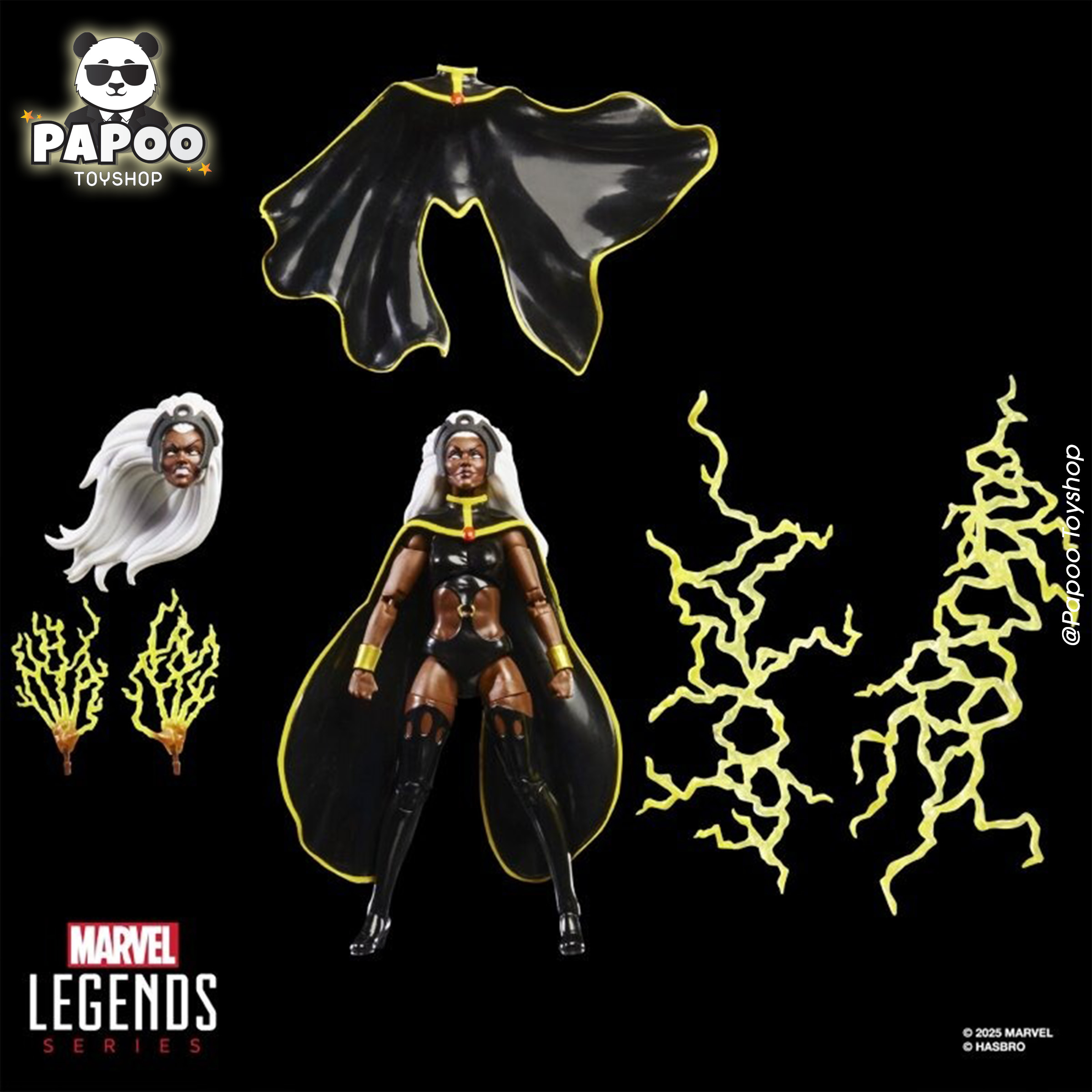 Hasbro Marvel Legends Series X-Men 97 Wolverine and Storm