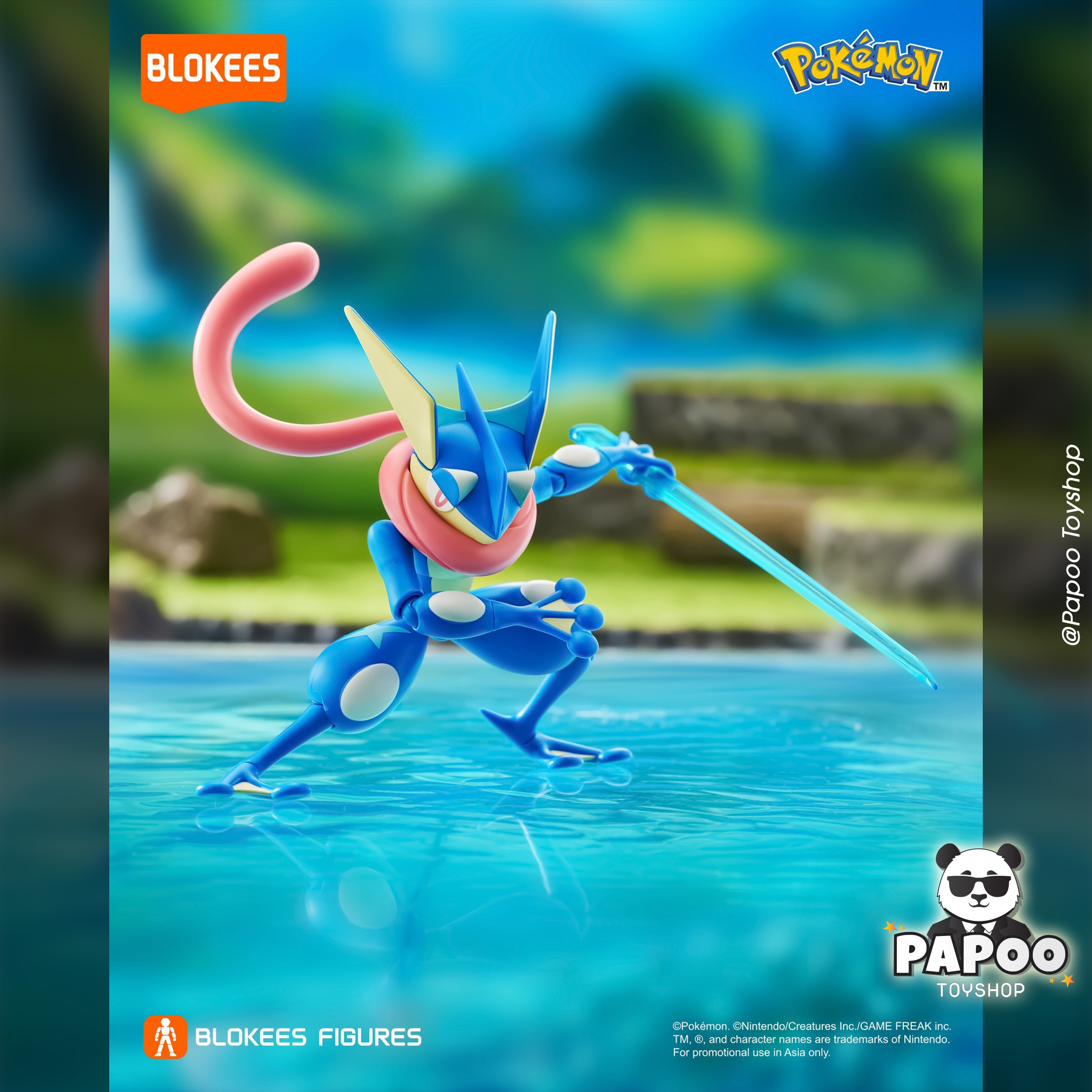 Blokees Pokemon Classic Edition - CV-L Prologue of Adventure - Greninja