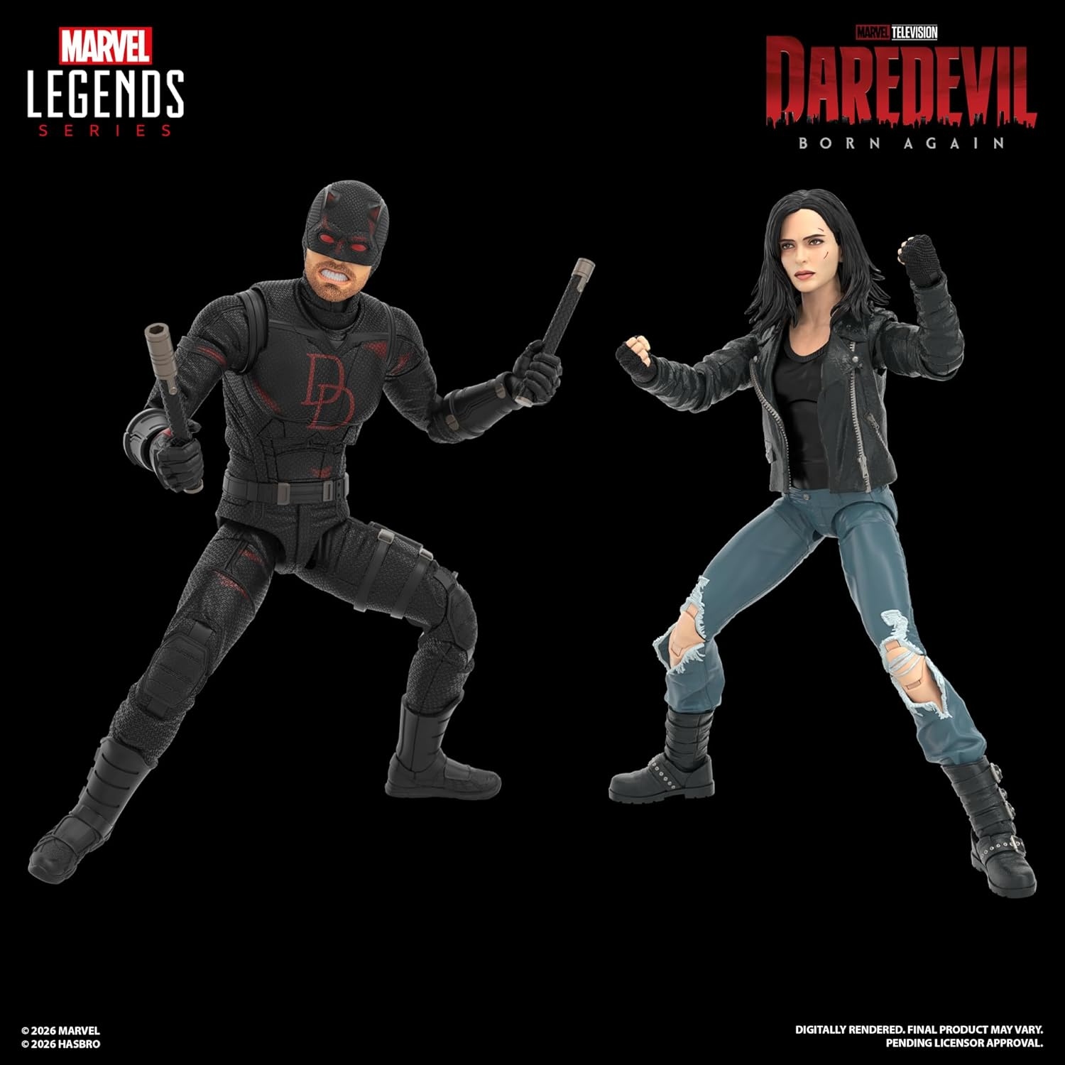 Marvel Legends Series Daredevil & Jessica Jones  2-Pack