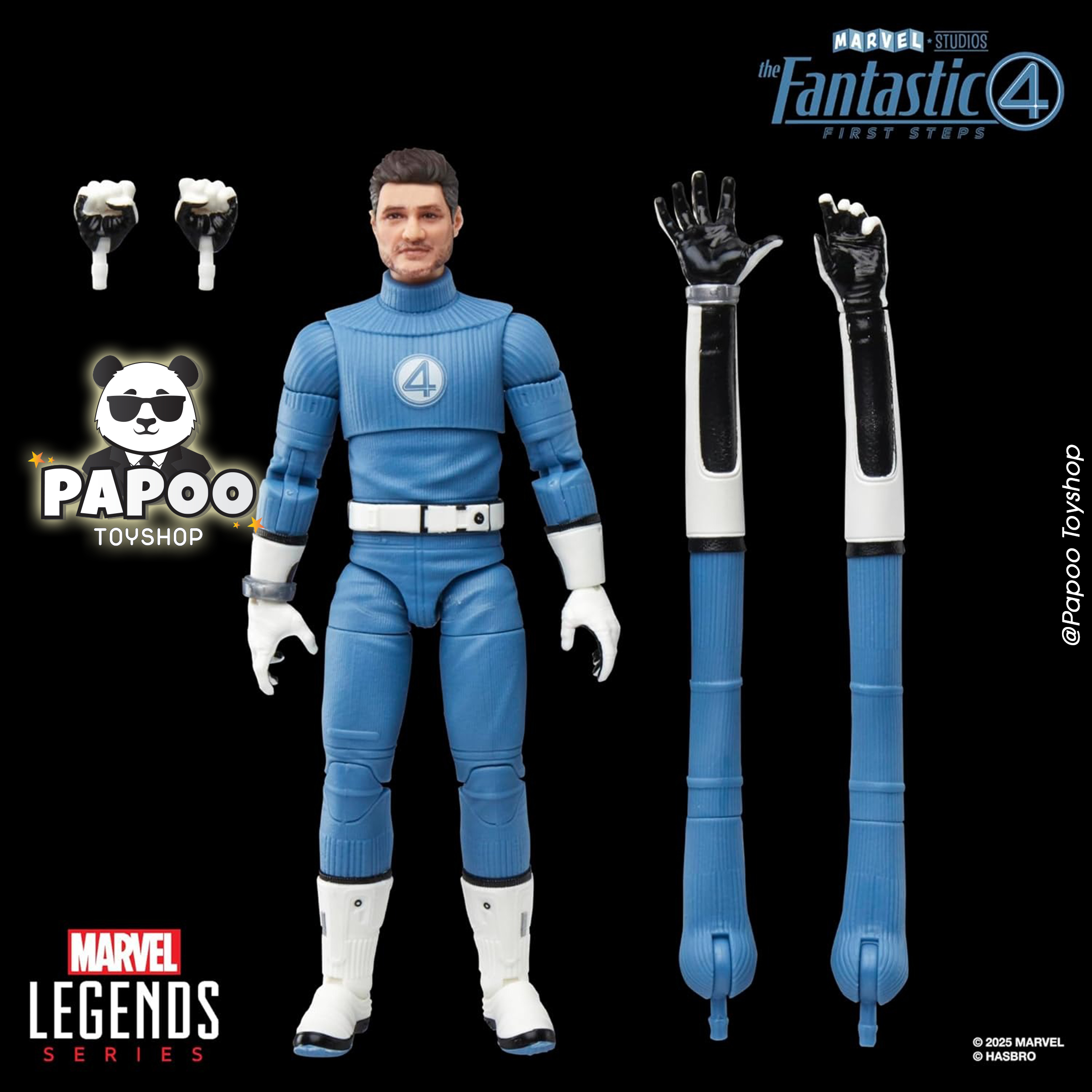 Marvel Legends Series The Fantastic Four - First Steps full wave