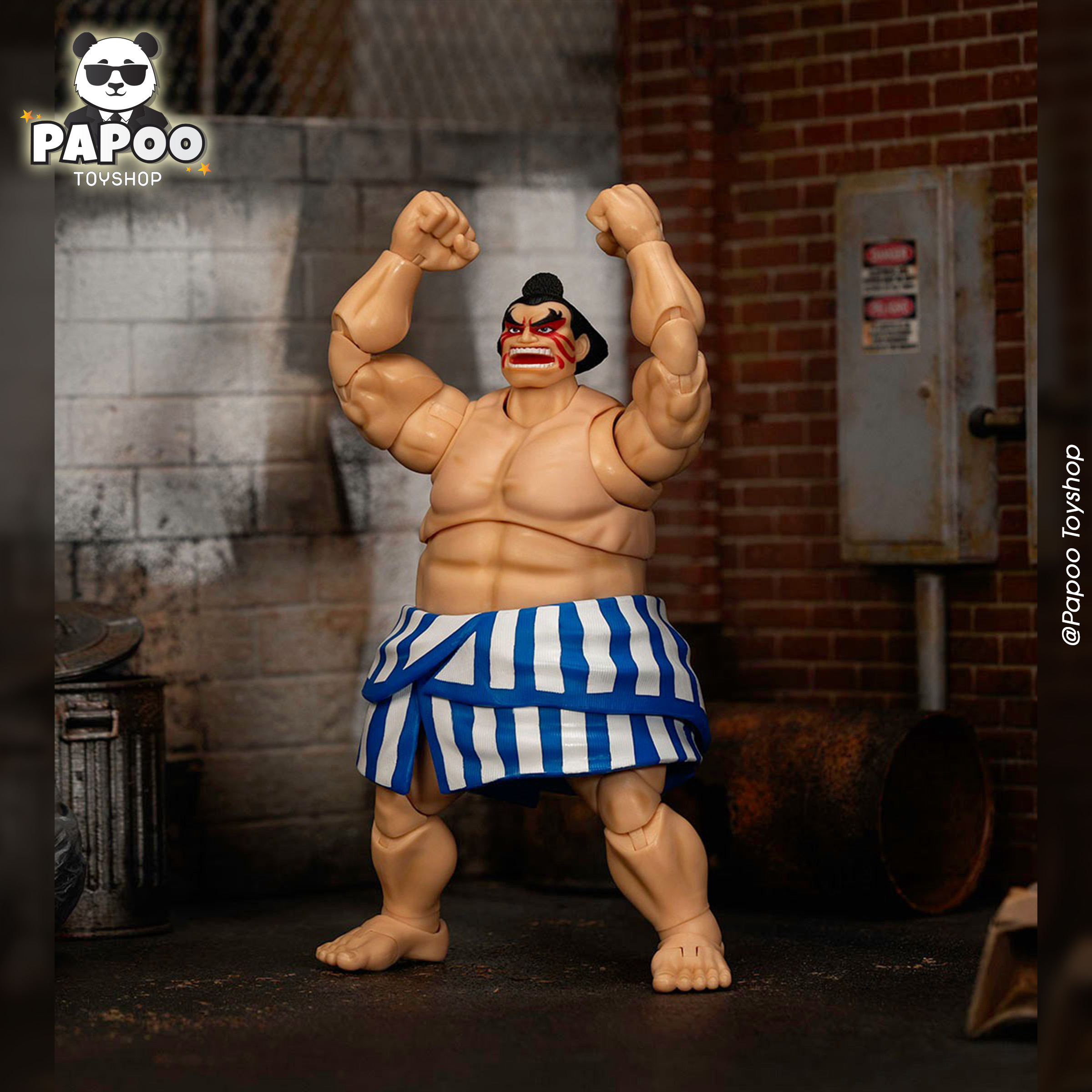 Jada toys 1/12 Ultra Street Fighter II: The Final Challengers E. Honda