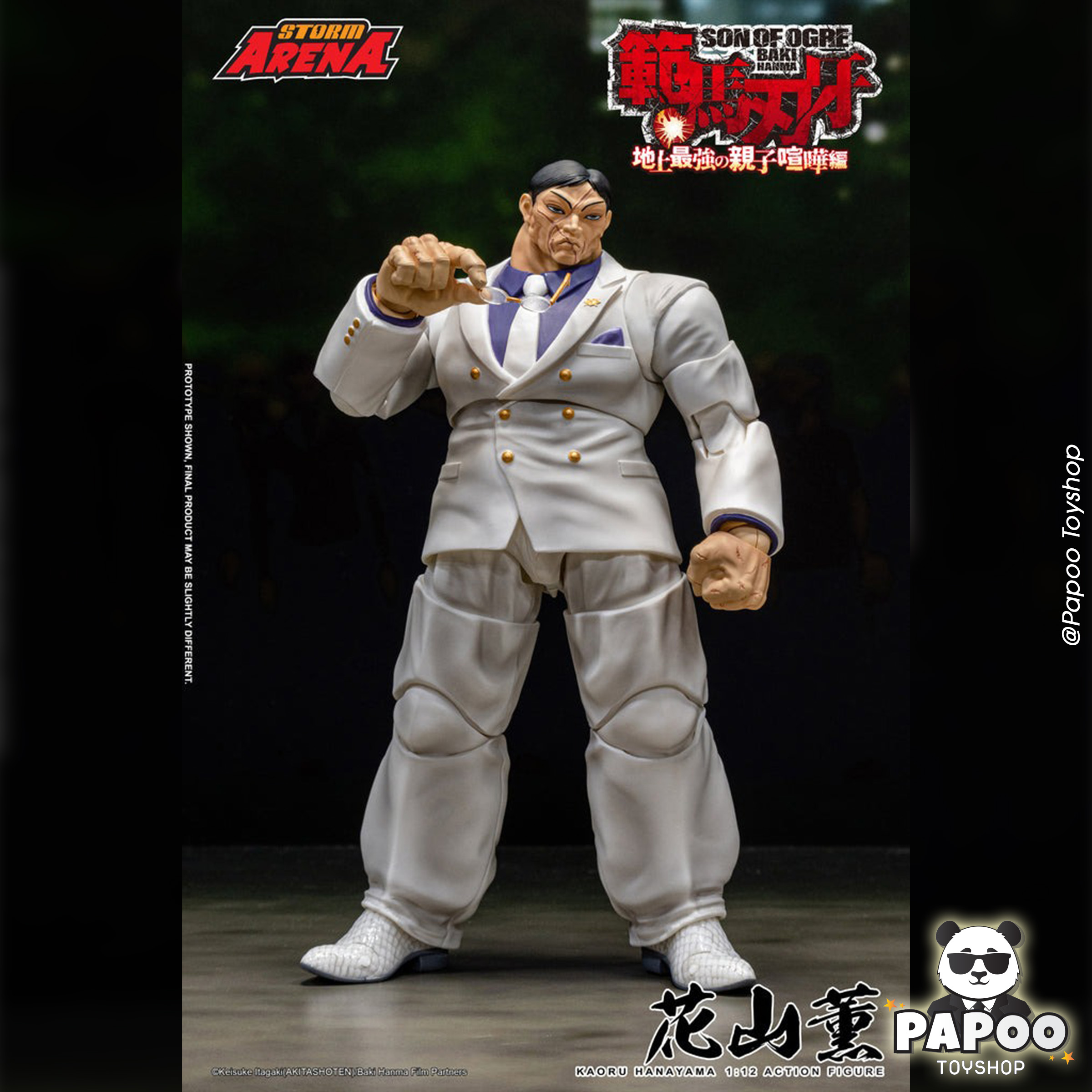 Storm Collectibles Baki Hanma: Son of Ogre Storm Arena Kaoru Hanayama 1/12
