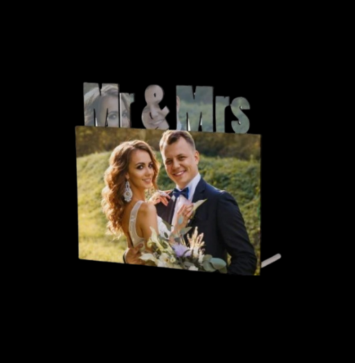 Mr&Mrs Photo Frame