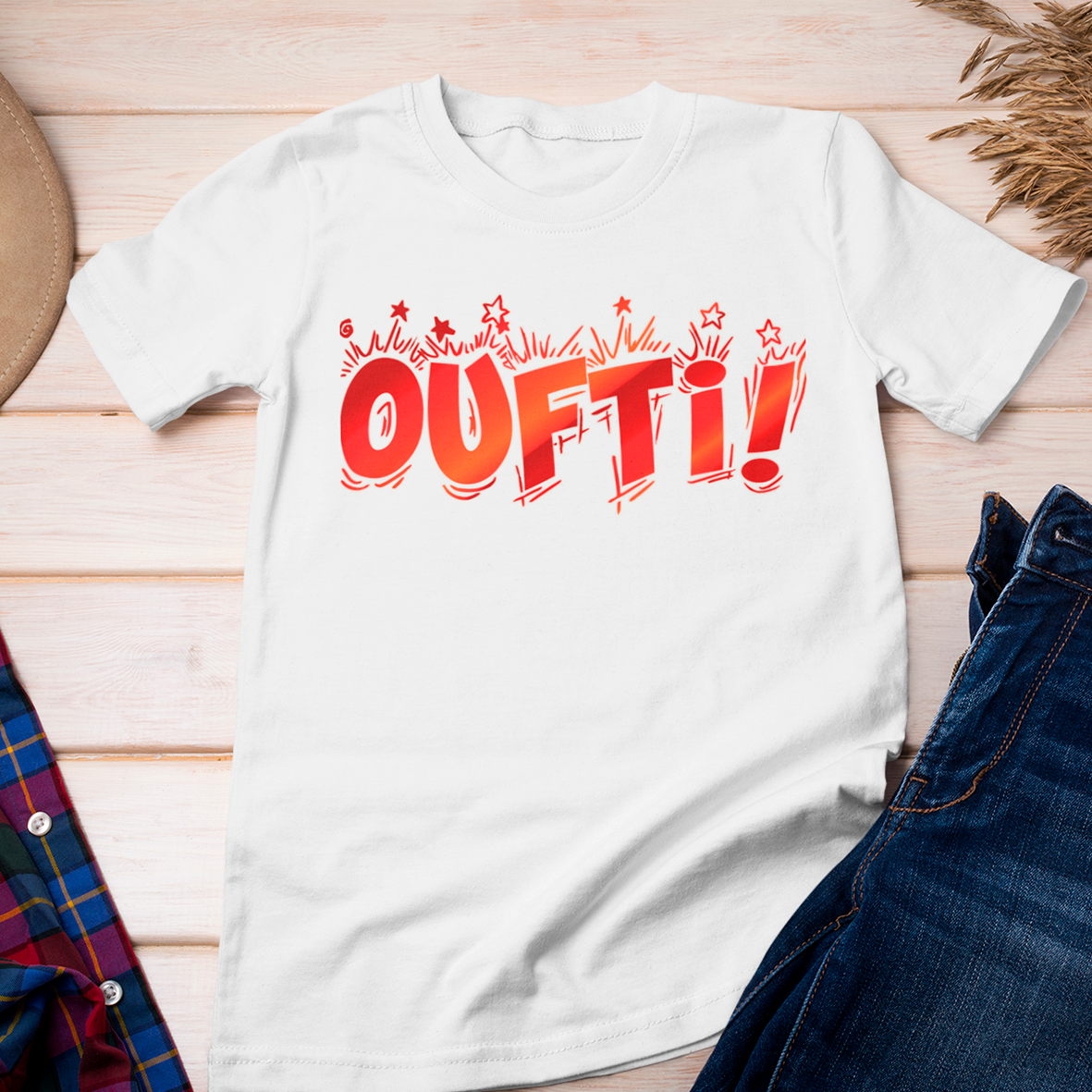 T-shirt 'OUFTI!'
