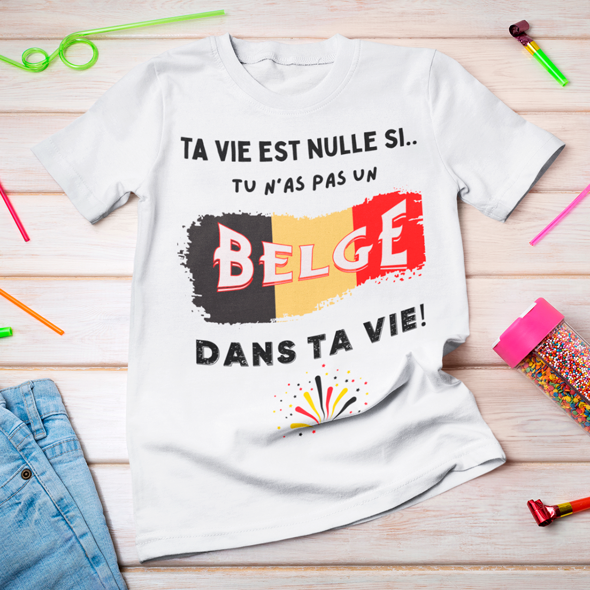 T-shirt belge