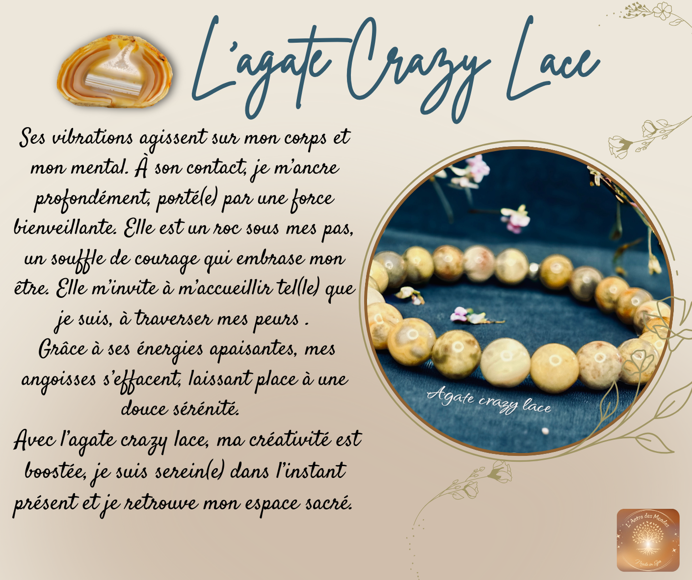 Agate crazy lace