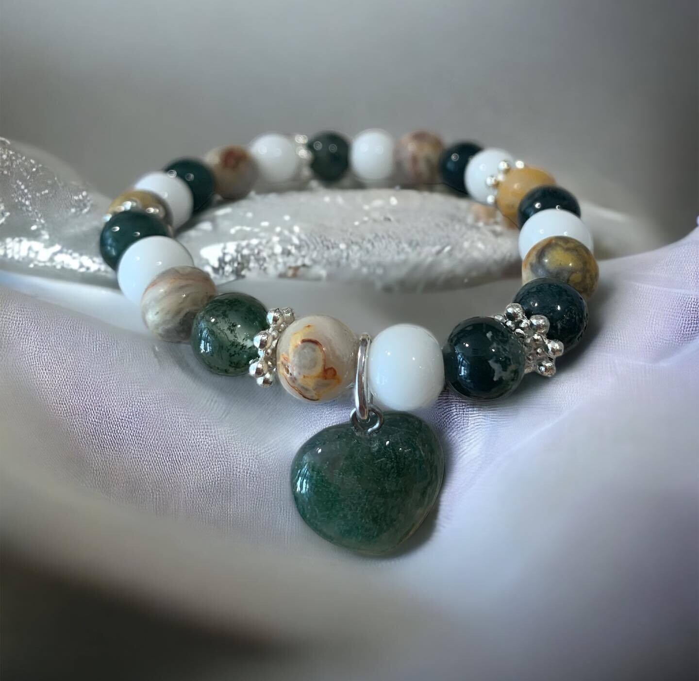 Bracelet 3 agates