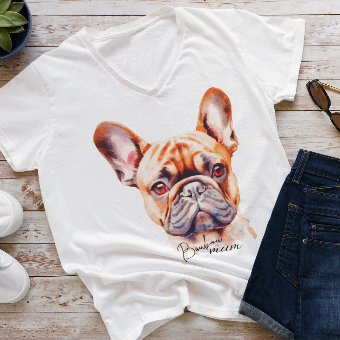 T-shirt avec votre toutou !