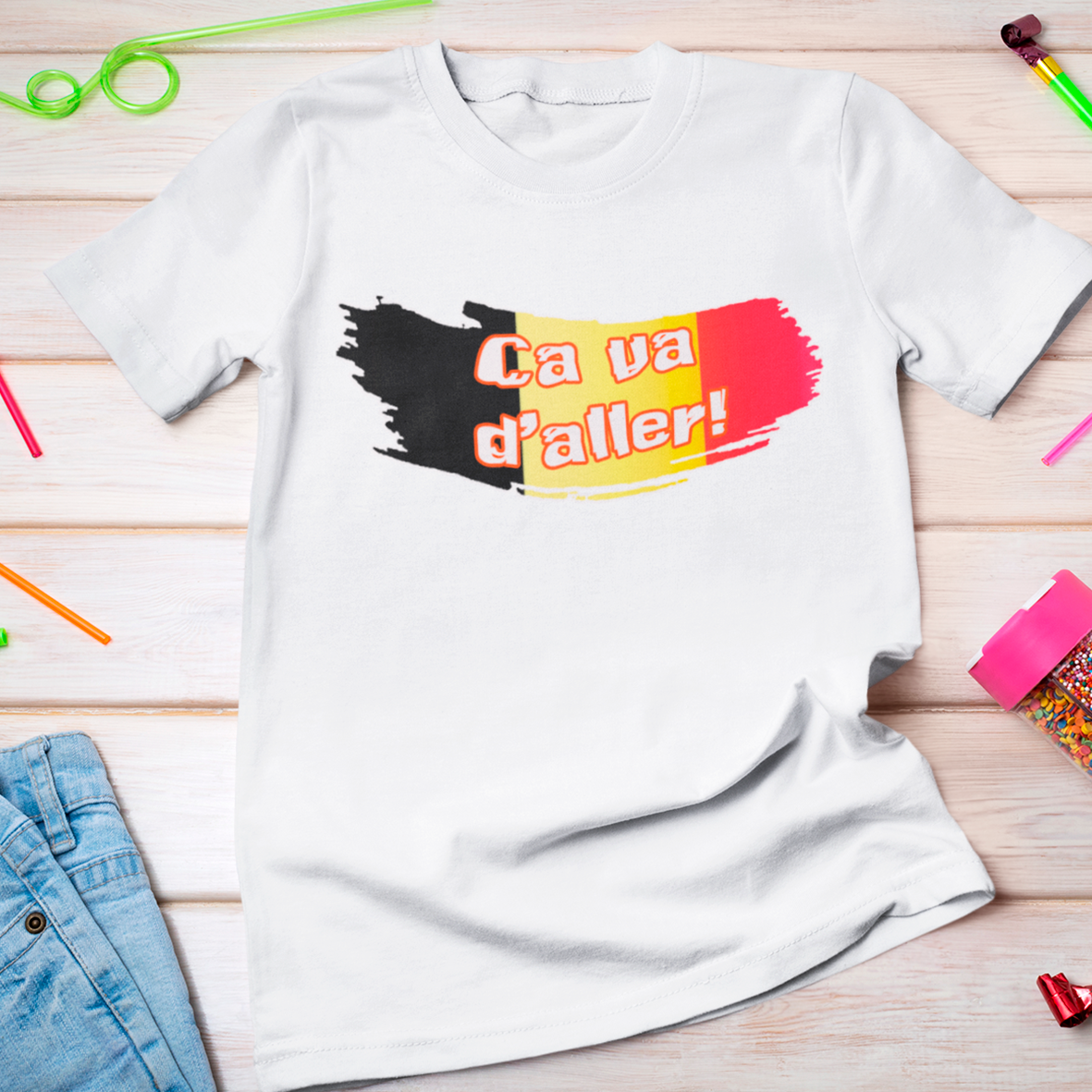 T-shirt 'Ça va d'aller!'