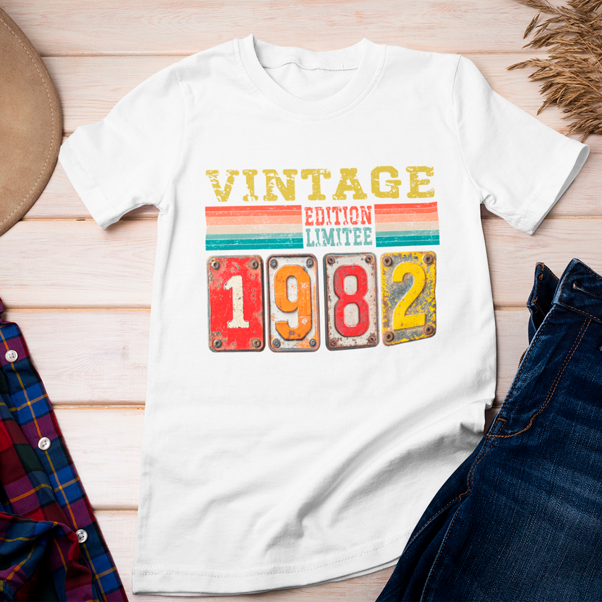 T-shirt Vintage 1982