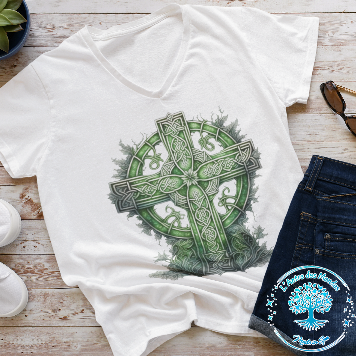 T-shirt Croix Celtique
