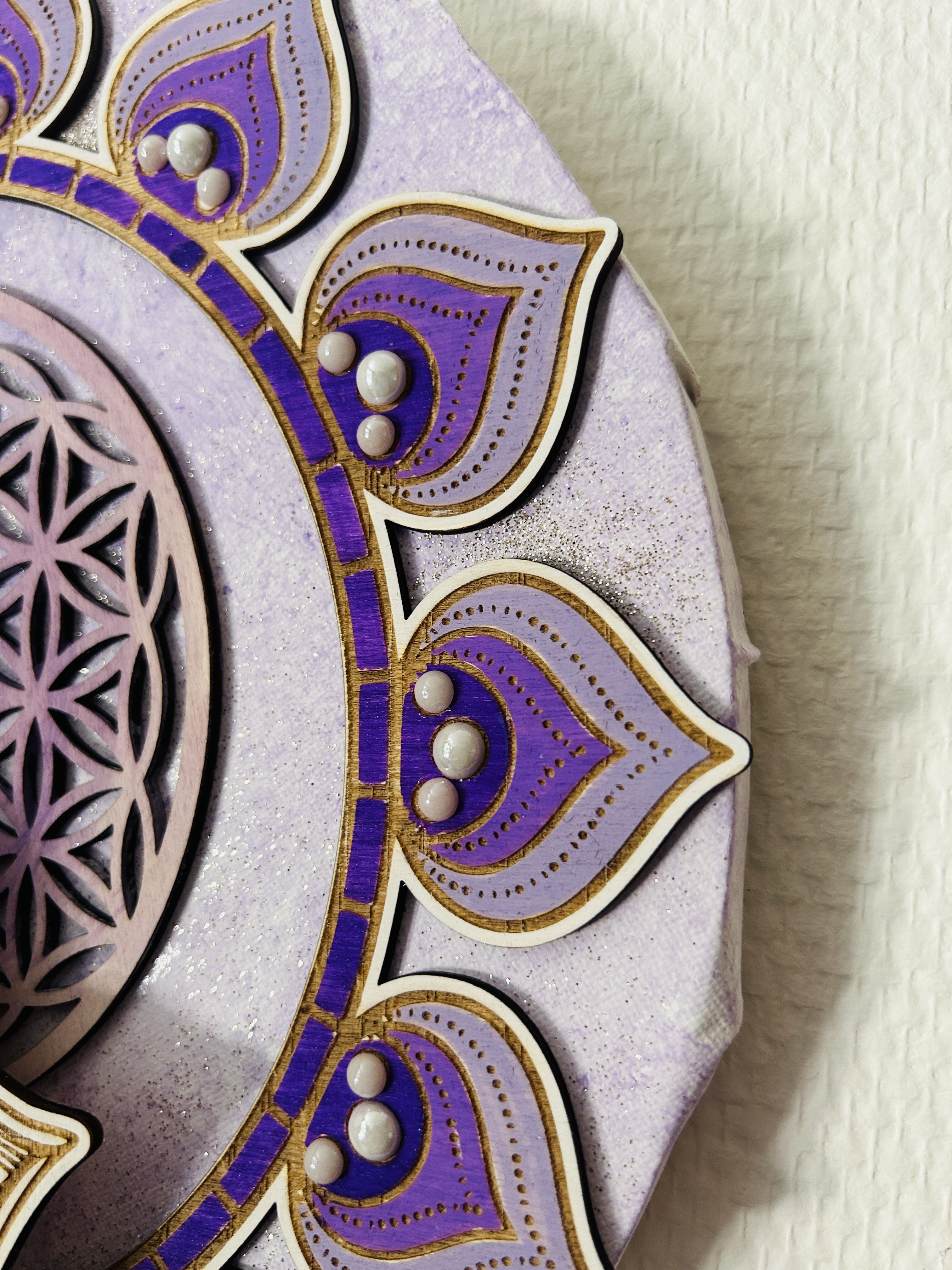Toile décorative Ganesh Mandala