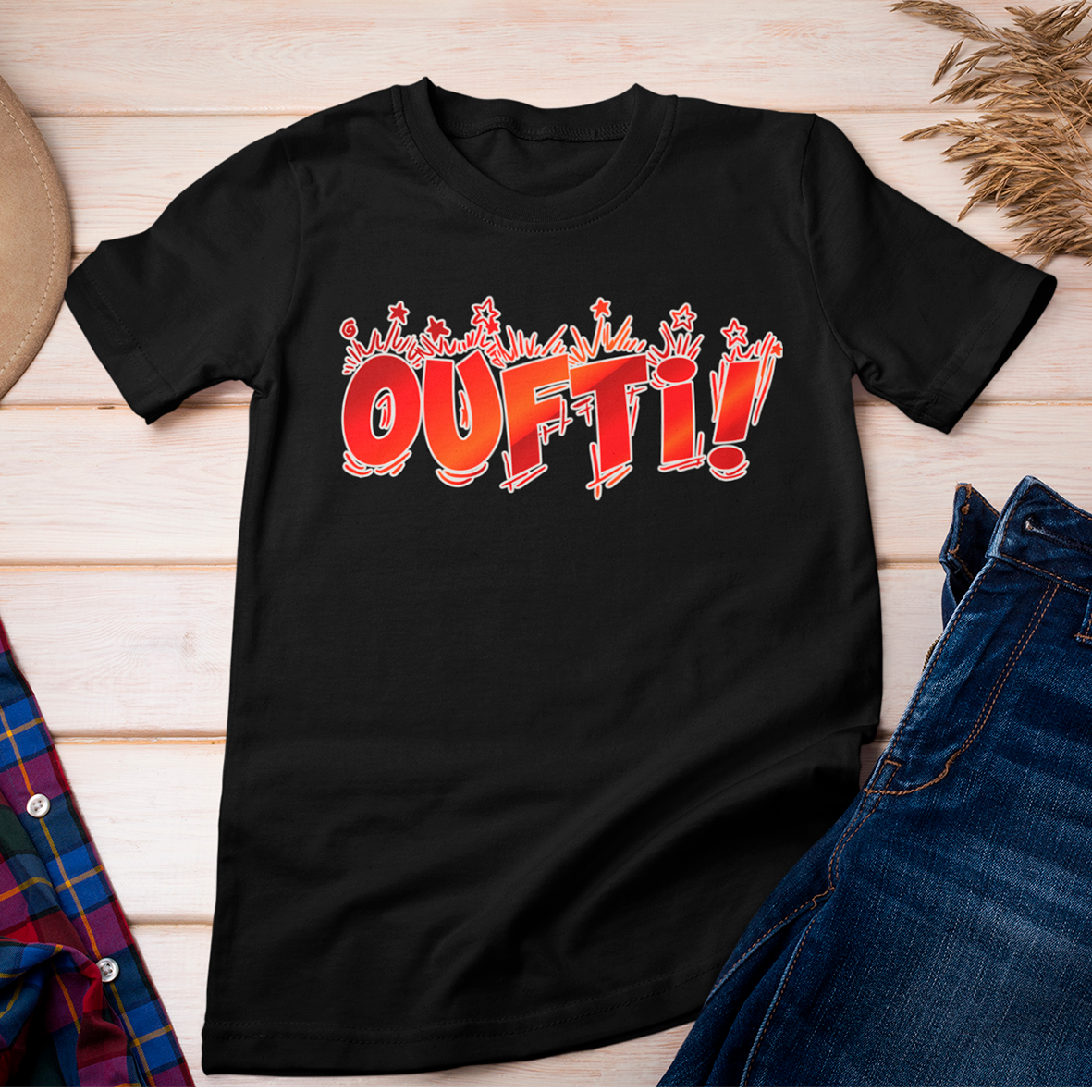 T-shirt 'OUFTI!'