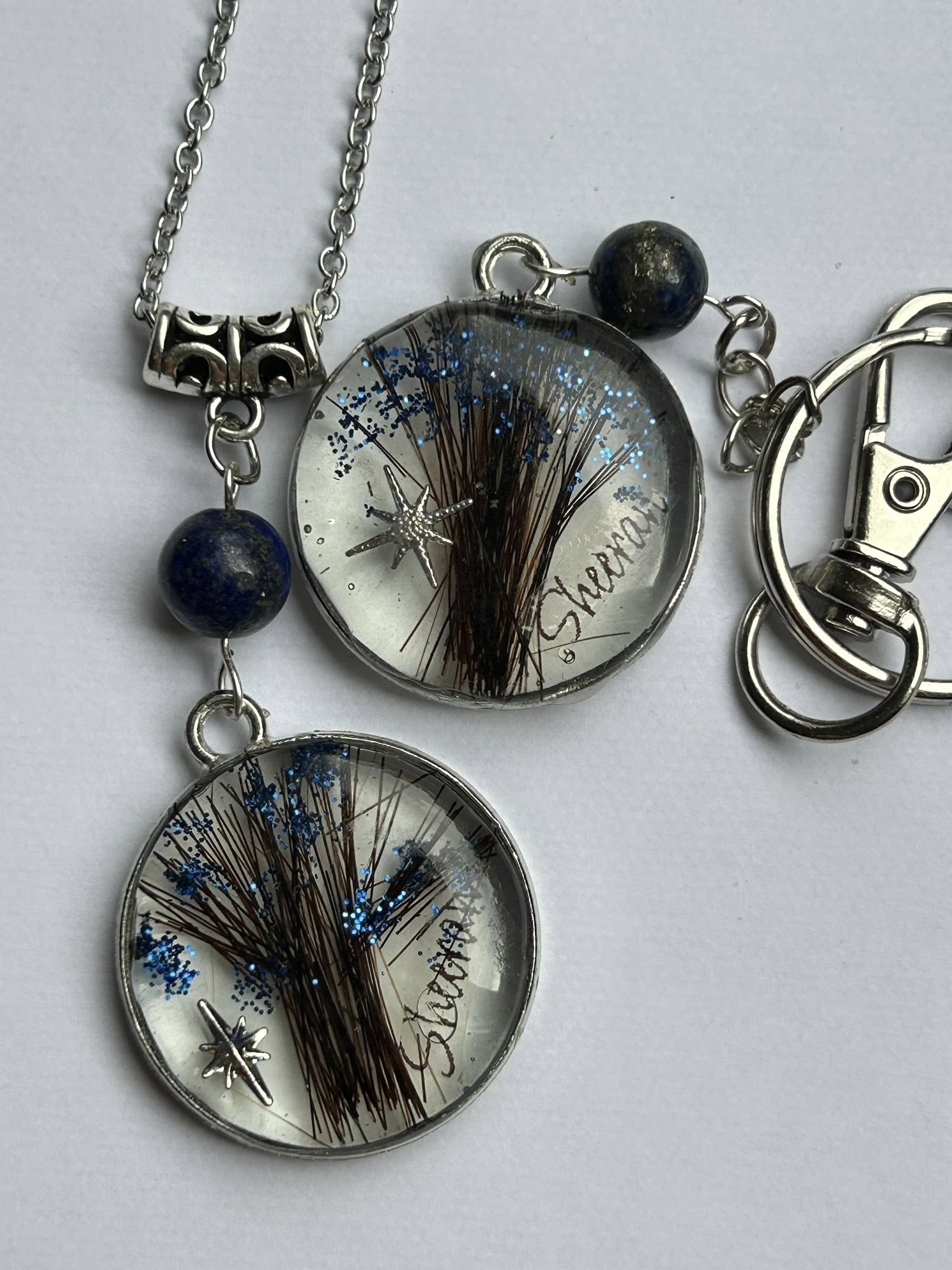 Pendentif Arbre de Vie - poils d'animaux