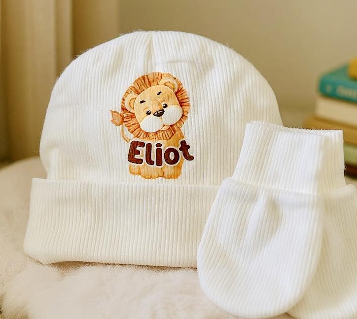 Bonnet bébé personnalisé 