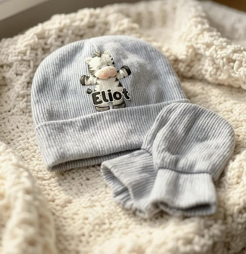 Bonnet bébé personnalisé 