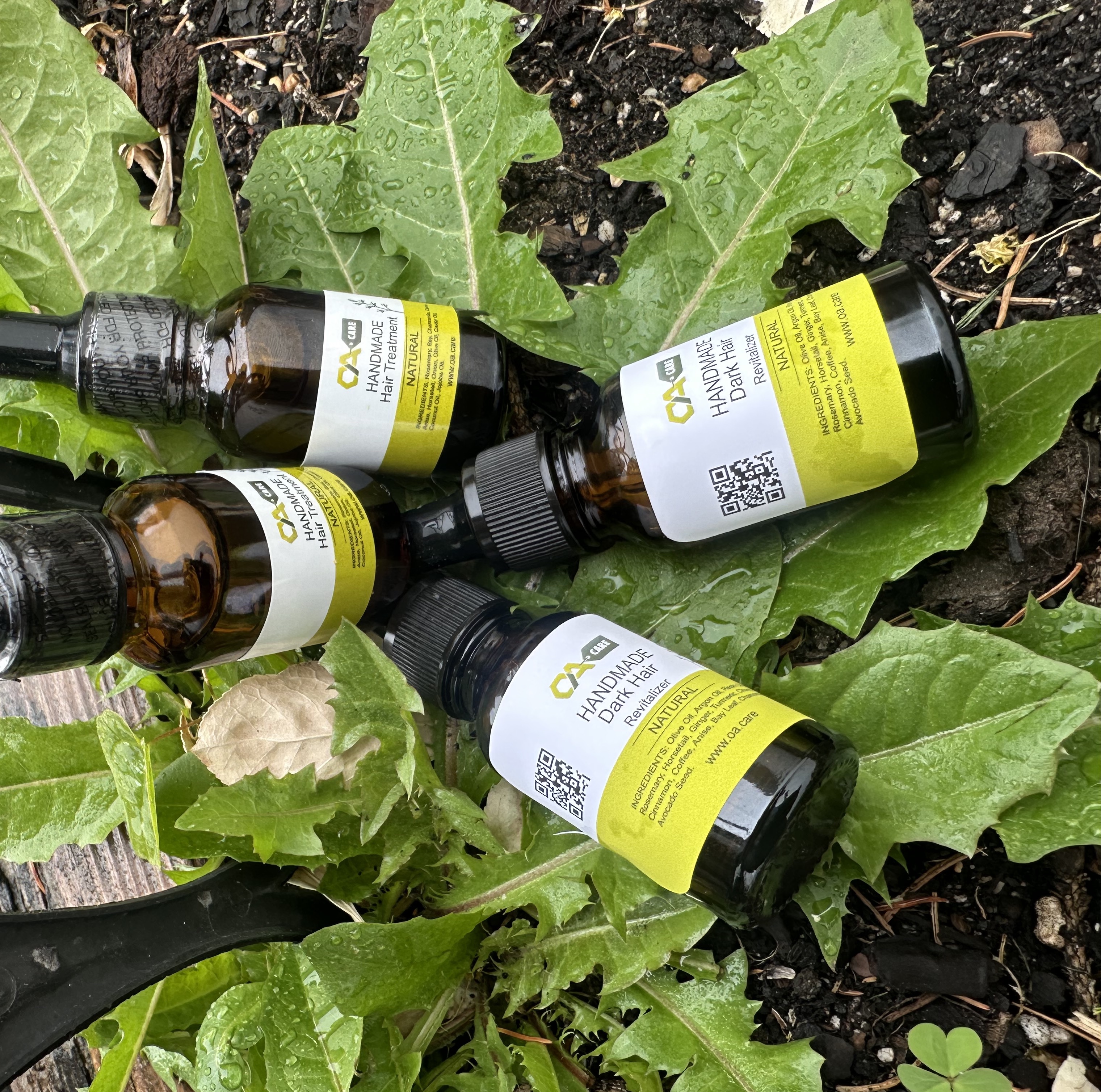 Aceite para cabello claro