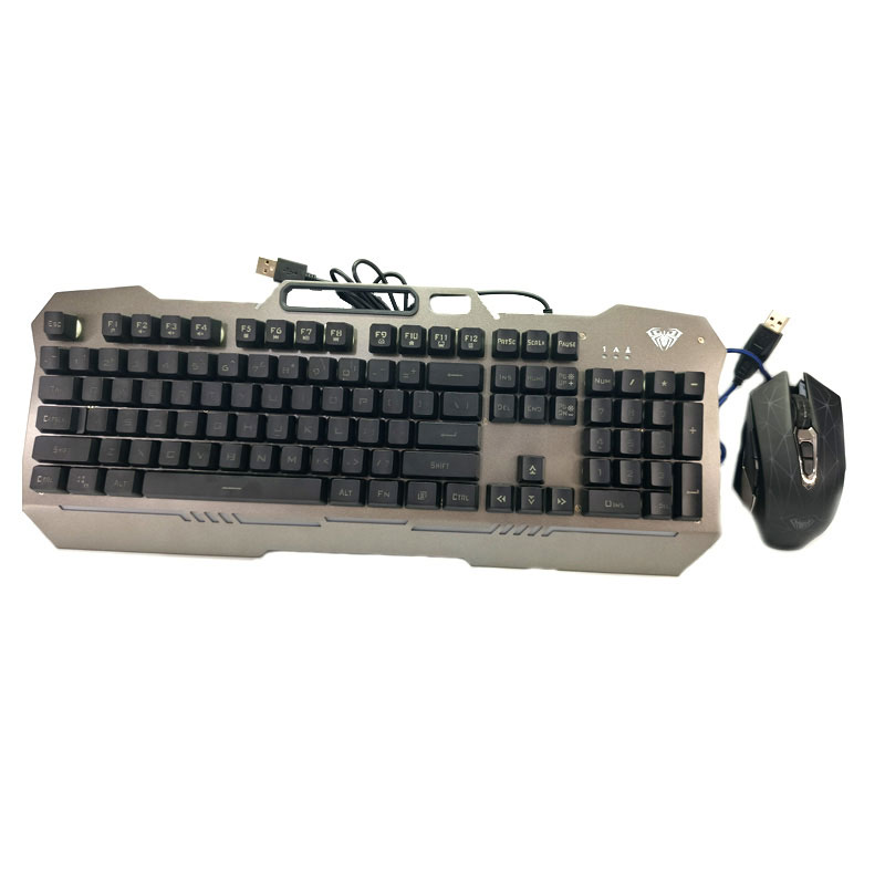 Aula Metal RGB Gaming Keyboard and Mouse Combo