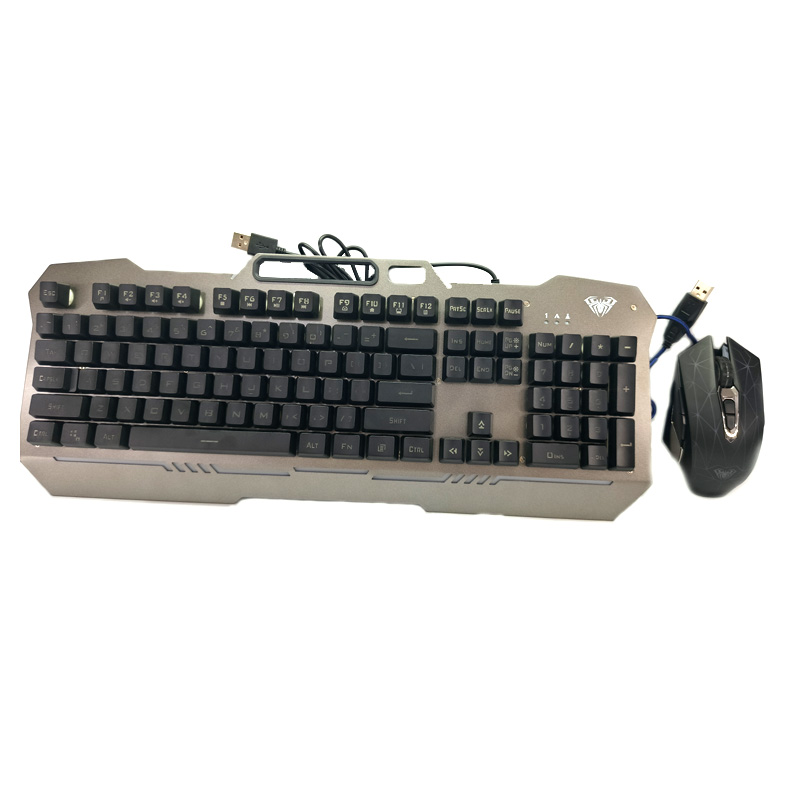 Aula Metal RGB Gaming Keyboard and Mouse Combo