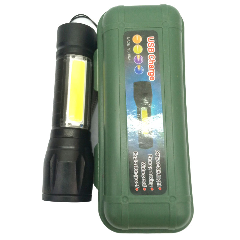 USB Torch – Mini Rechargeable LED Flashlight
