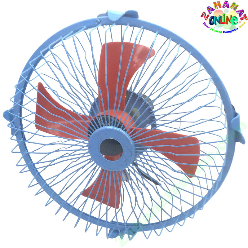 12V DC Fixed Solar Fan – 8" Metal Mesh (Jali)