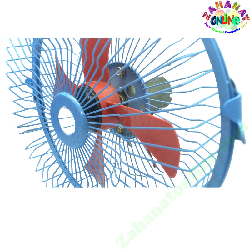 12V DC Fixed Solar Fan – 8" Metal Mesh (Jali)