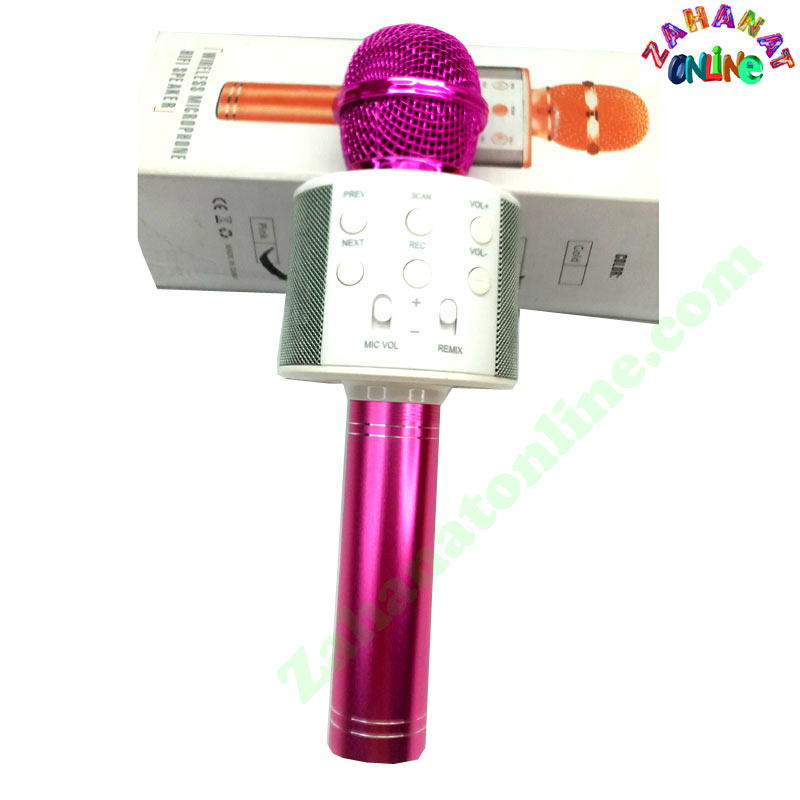 WS-858 Bluetooth Karaoke Microphone