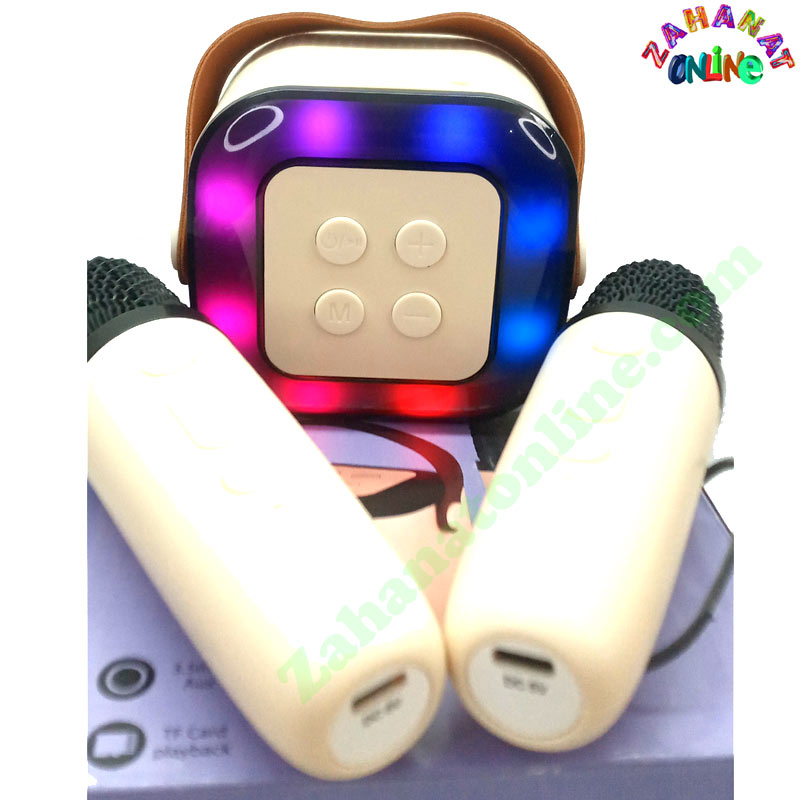  Bluetooth RGB Lights MP3 with Double Mic's