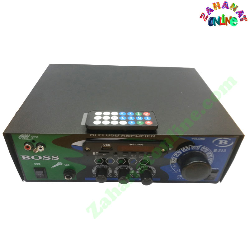 High Power Audio Amplifier Dual IC Circuit with USB, AUX, MIC, AV & Bluetooth Support