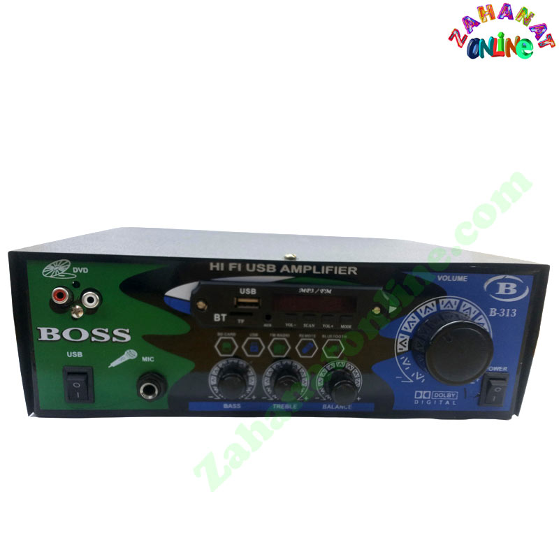 High Power Audio Amplifier Dual IC Circuit with USB, AUX, MIC, AV & Bluetooth Support
