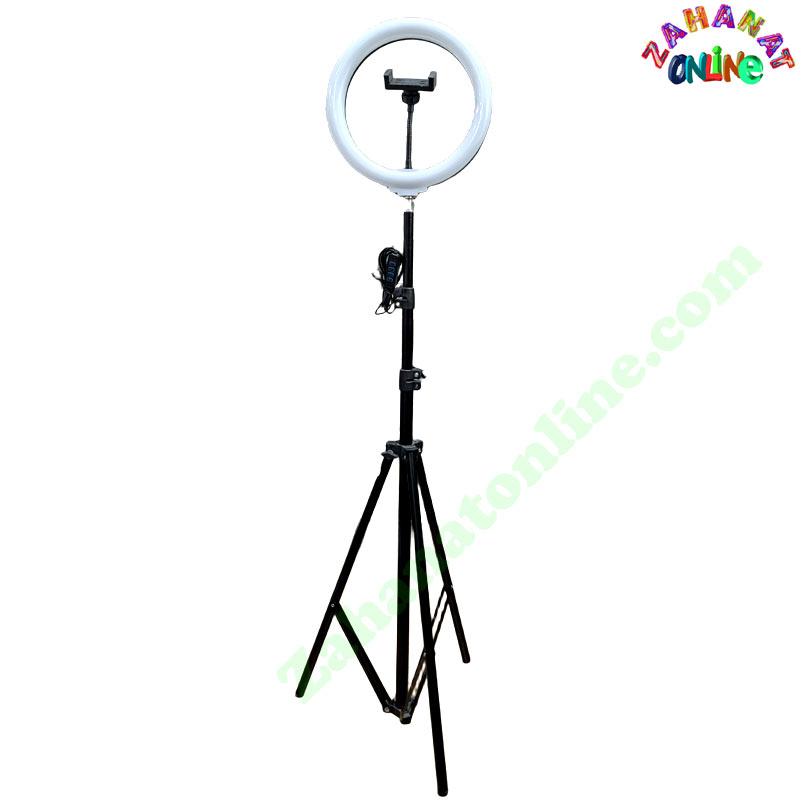 10" (26cm) Ring Light with 7ft Tripod Stand & Phone Holder