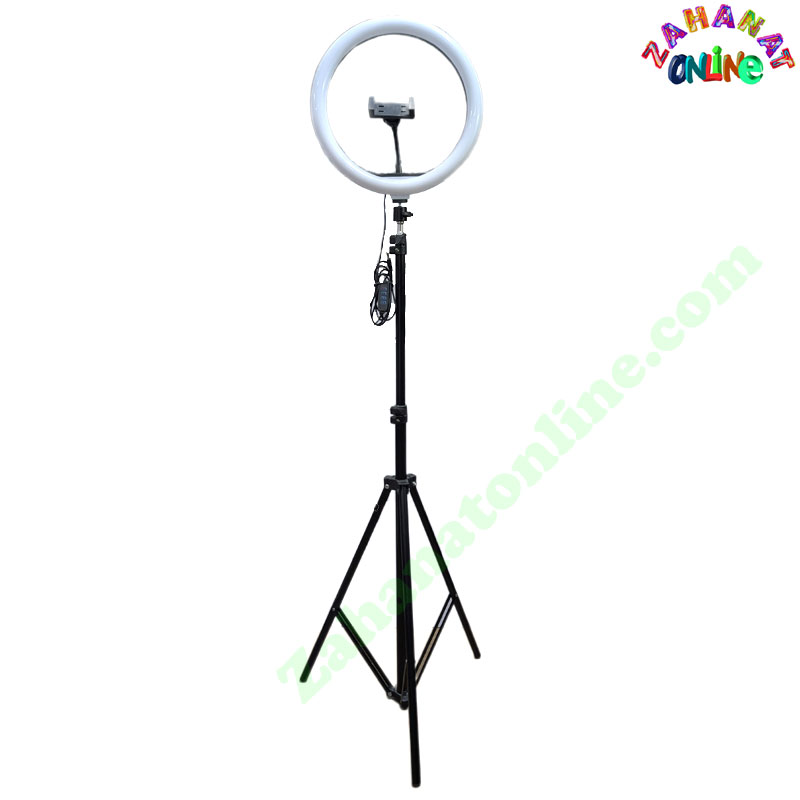 12" (31cm) LED Ring Light with 7ft Tripod Stand & Phone Holder