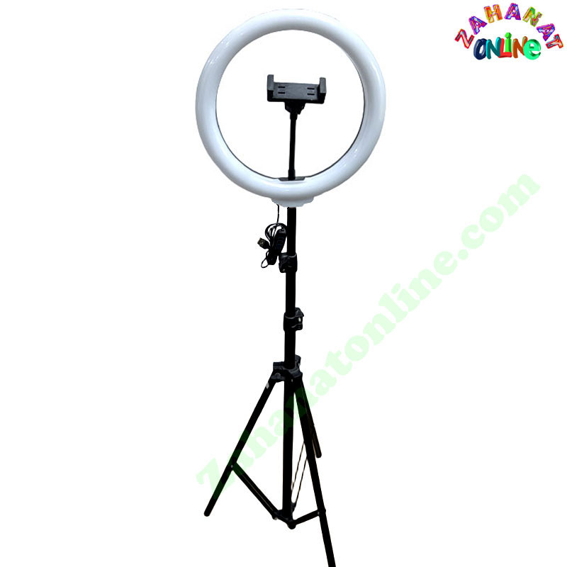12" (31cm) LED Ring Light with 7ft Tripod Stand & Phone Holder
